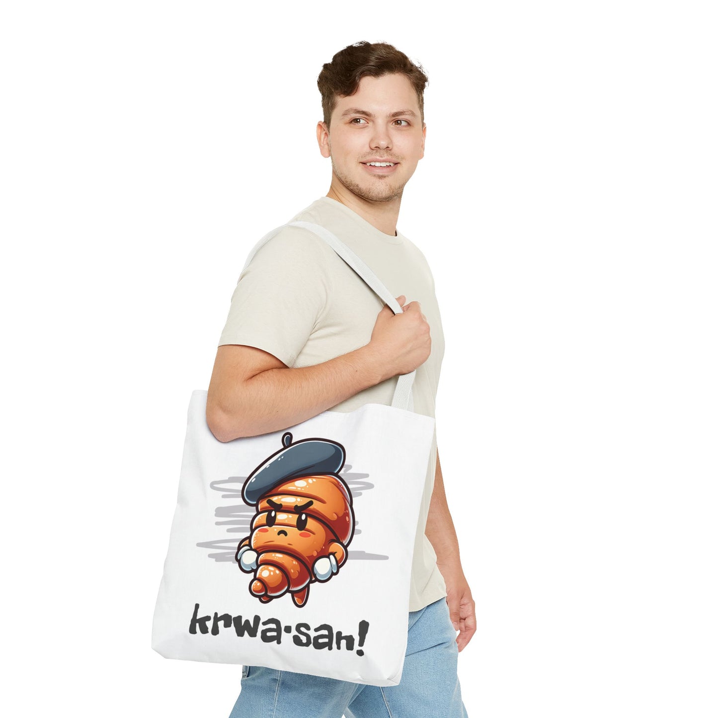 Sassy Croissant Tote Bag