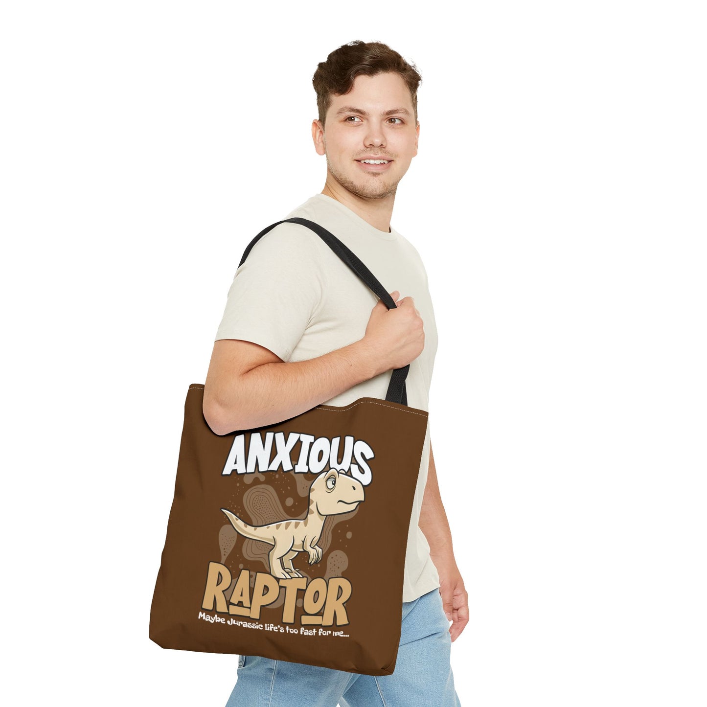 Anxious Raptor Tote Bag