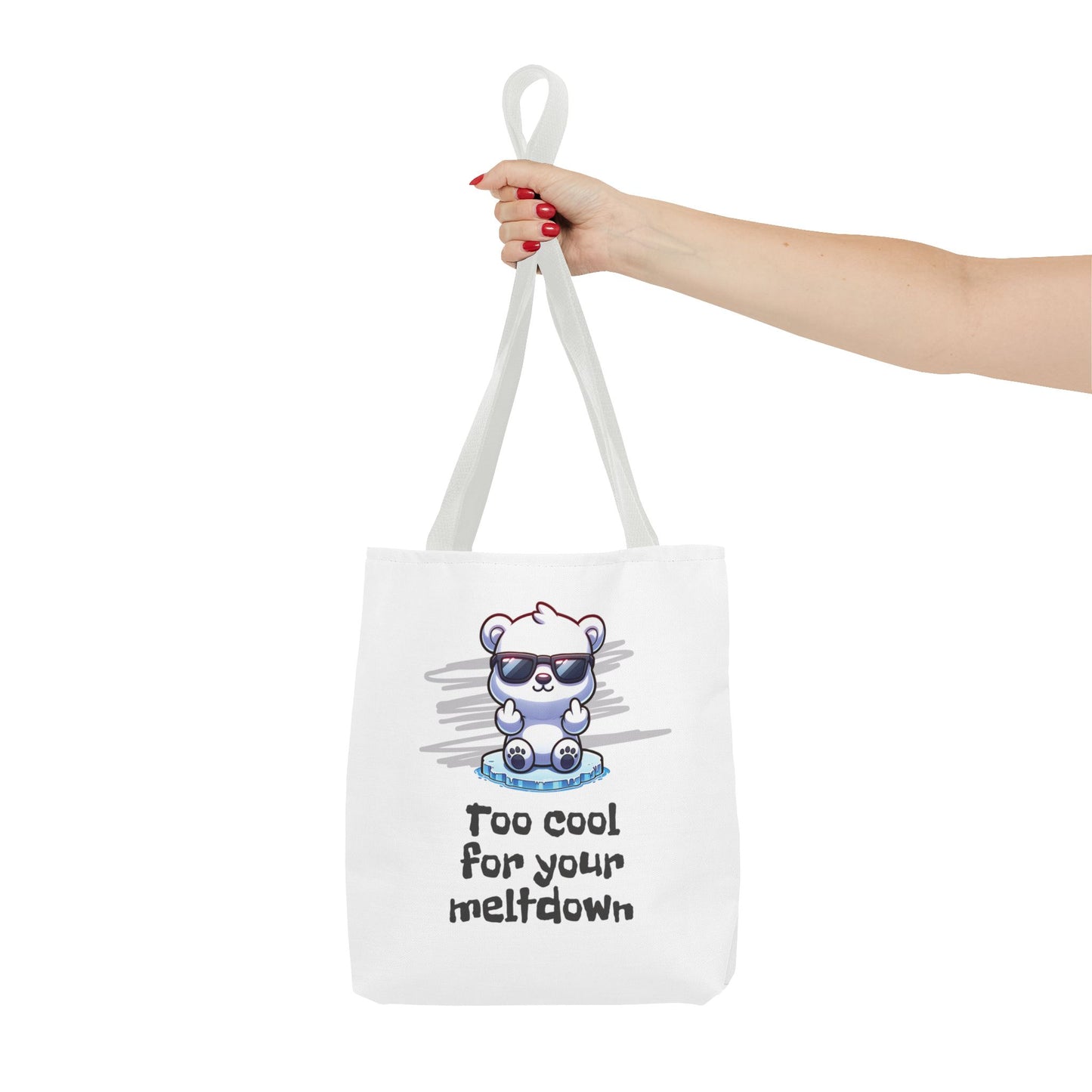 Sassy Polar Bear Tote Bag
