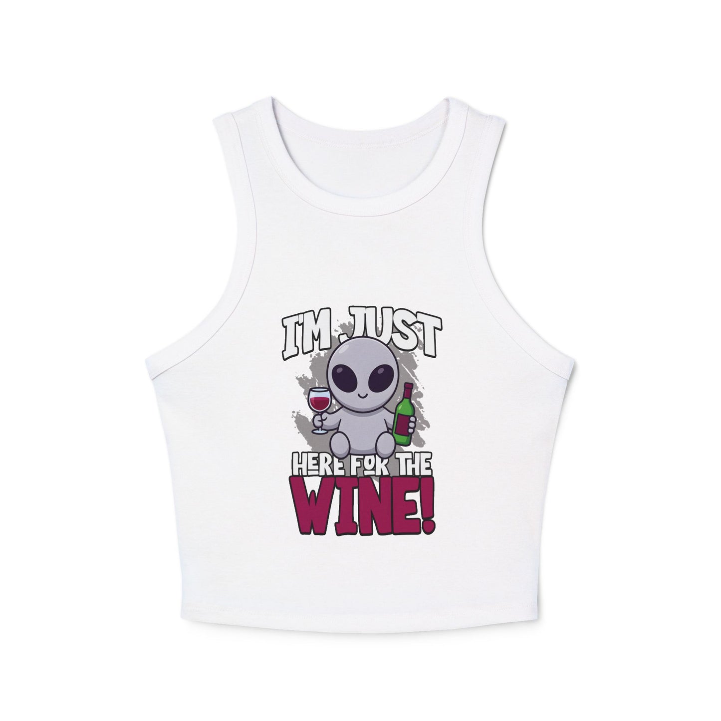 Alien Wine Lover Tank Top