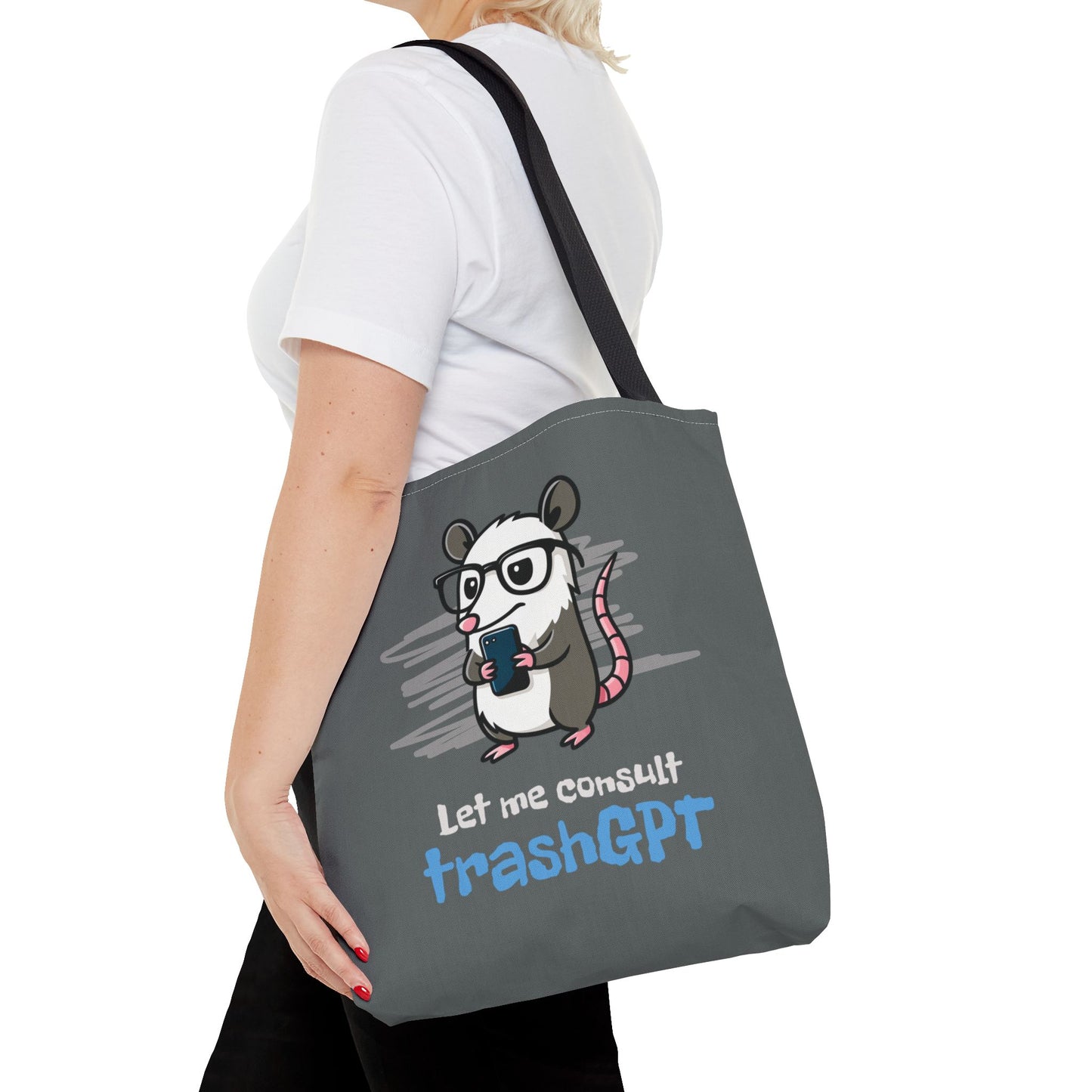 TrashGPT Opossum Tote Bag
