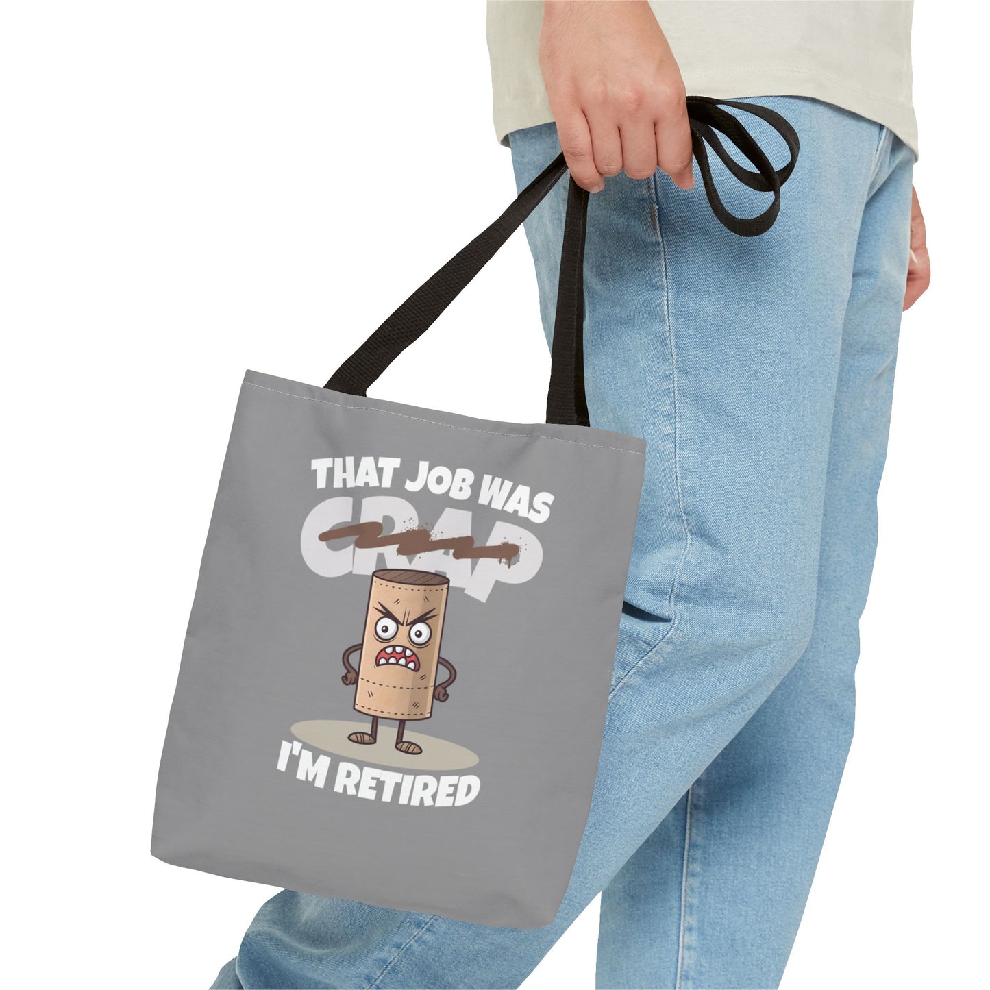 Retired Roll Tote Bag