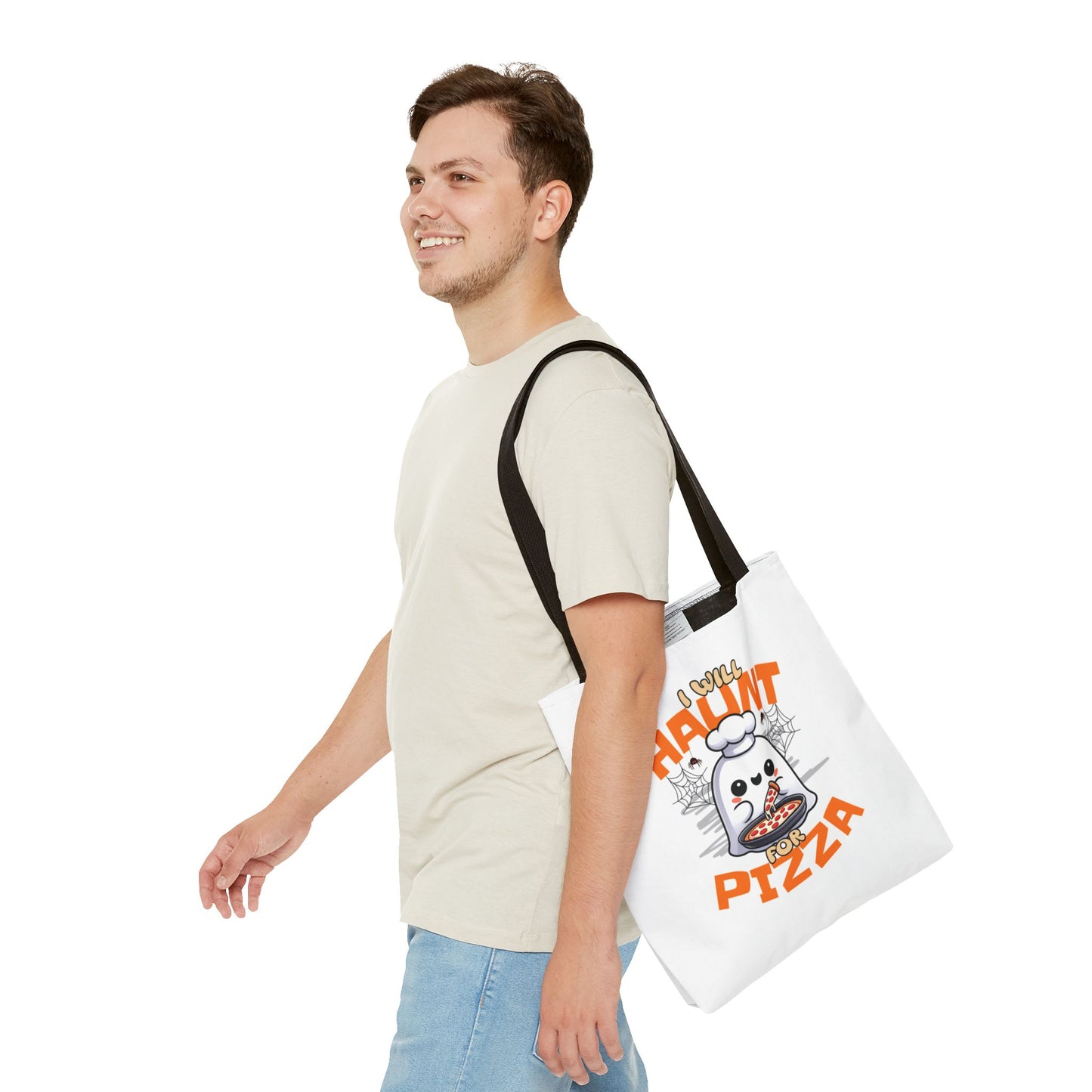 Haunt for Pizza Tote Bag