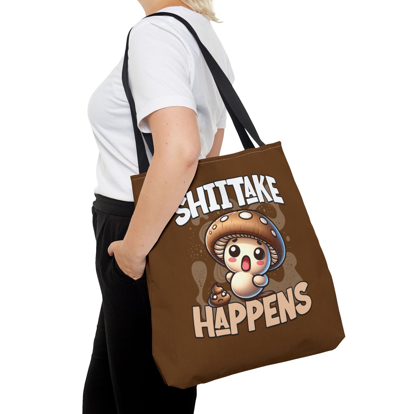 Shiitake Happens Tote Bag