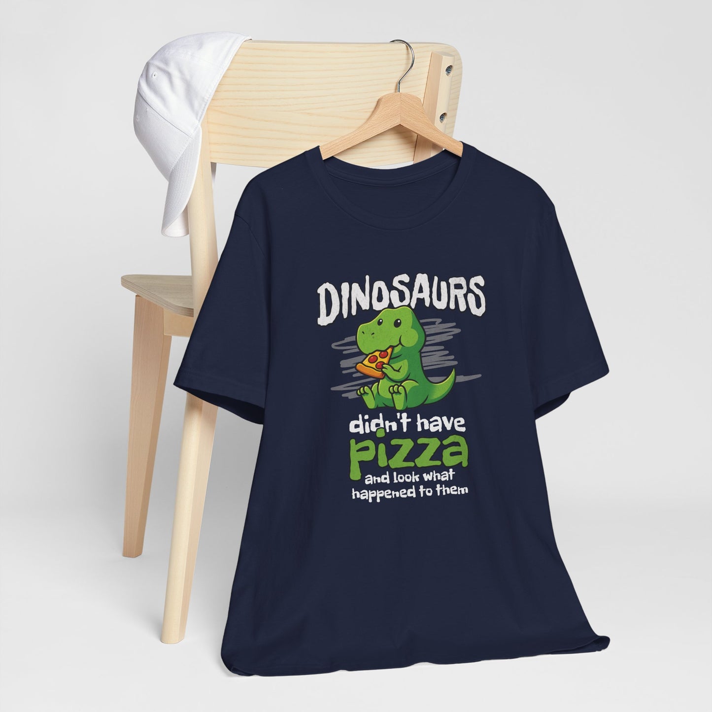 Pizza-Loving Dinosaur