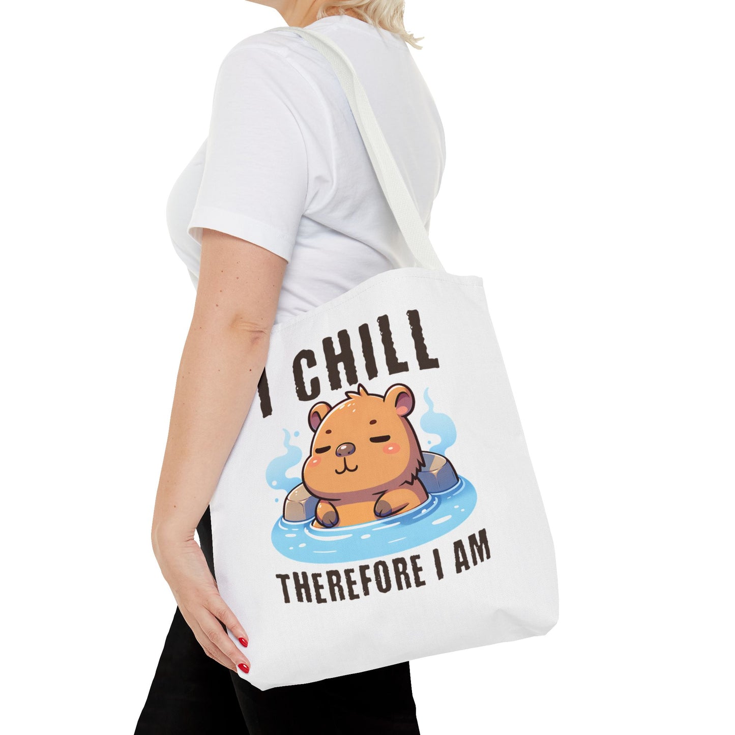 Chill Capybara Tote Bag