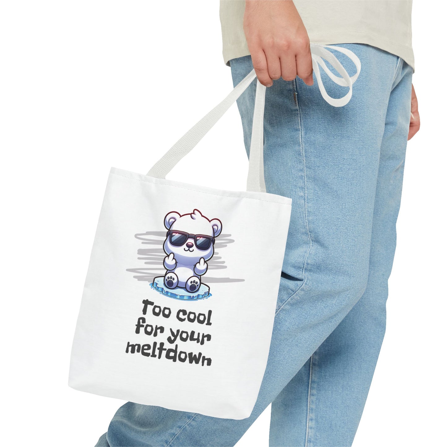 Sassy Polar Bear Tote Bag