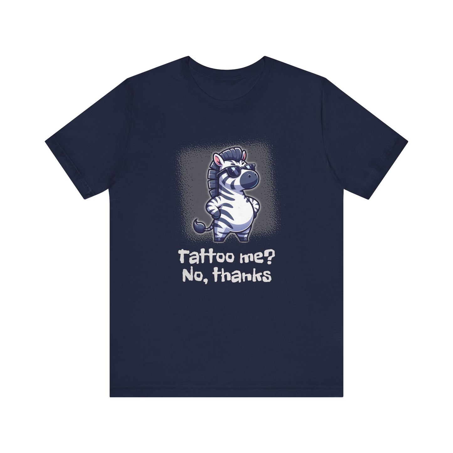 No Tattoos Zebra