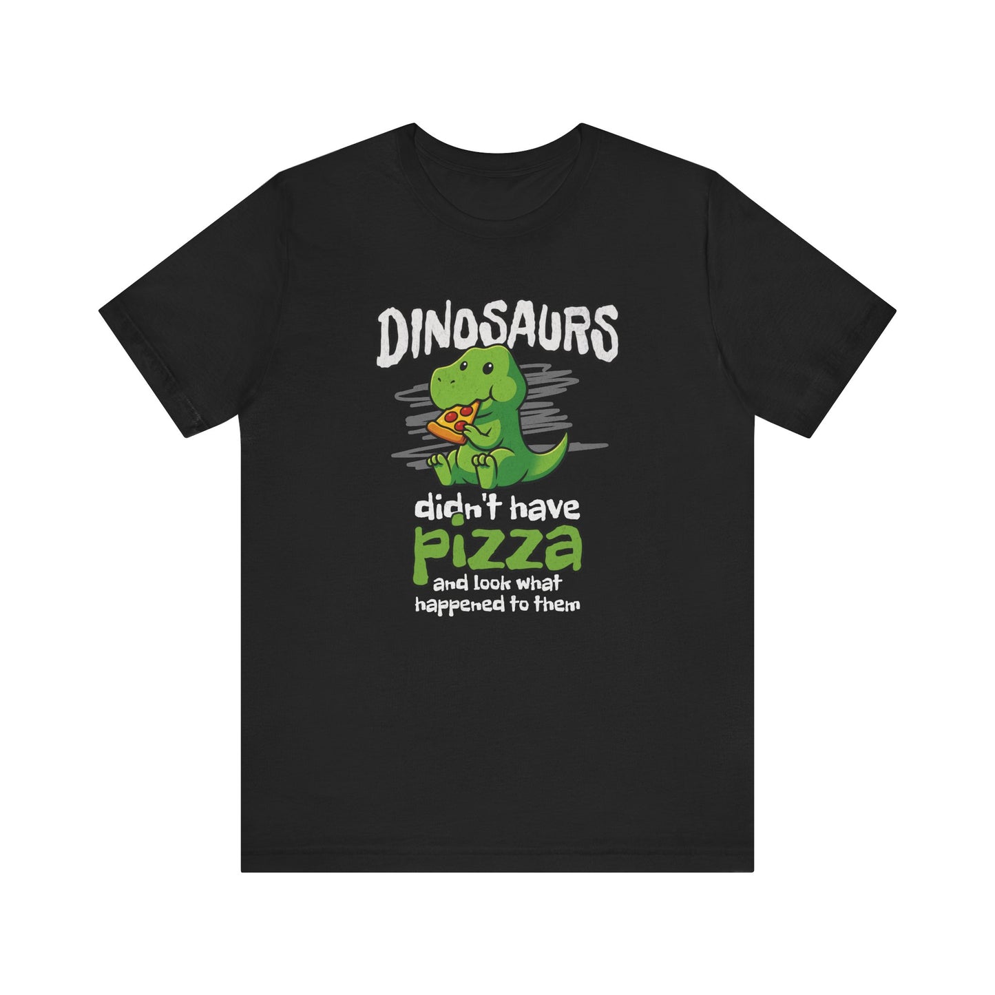 Pizza-Loving Dinosaur