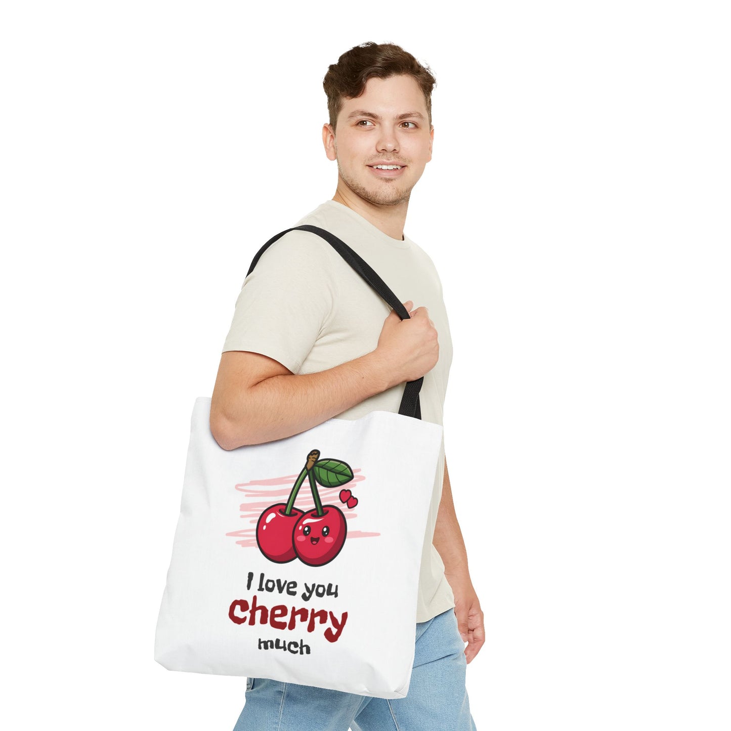 Cherry Much Love Tote Bag