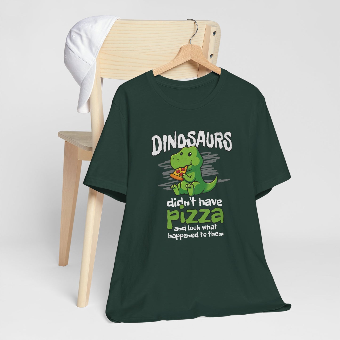 Pizza-Loving Dinosaur