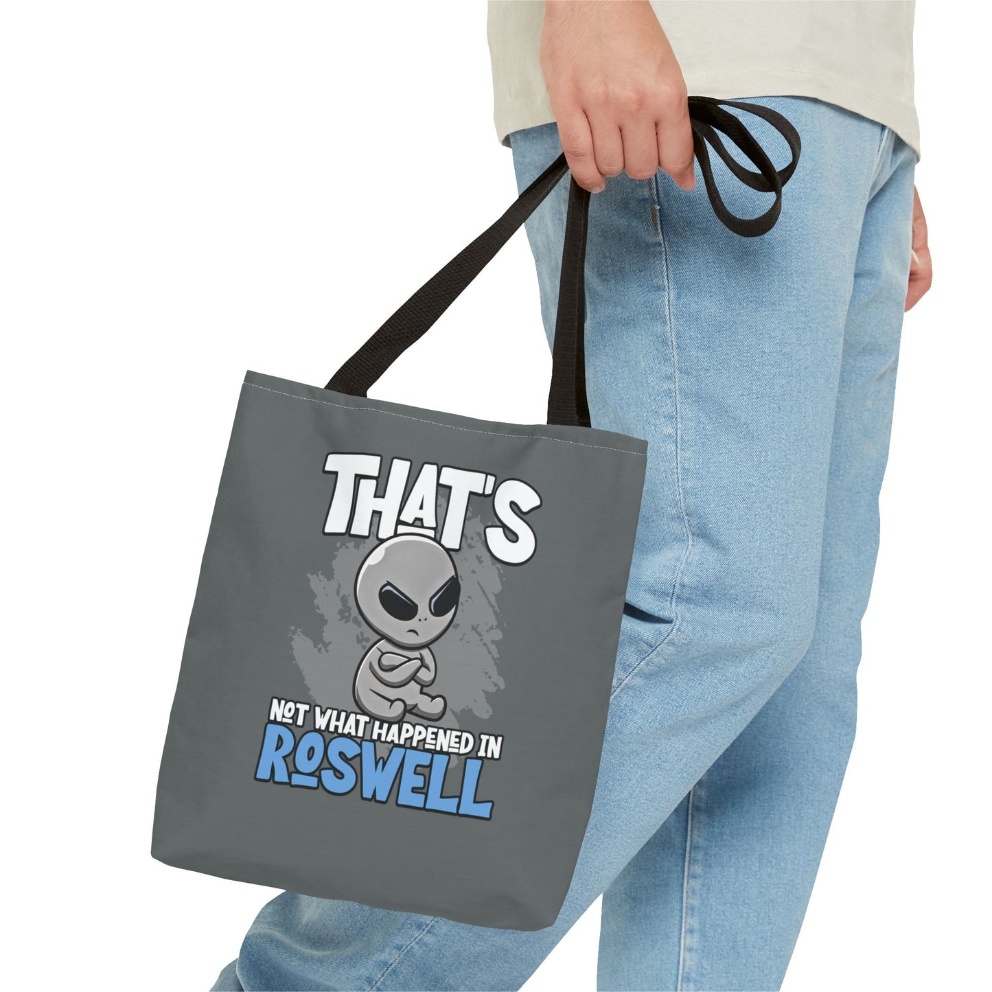Grumpy Roswell Survivor Tote Bag