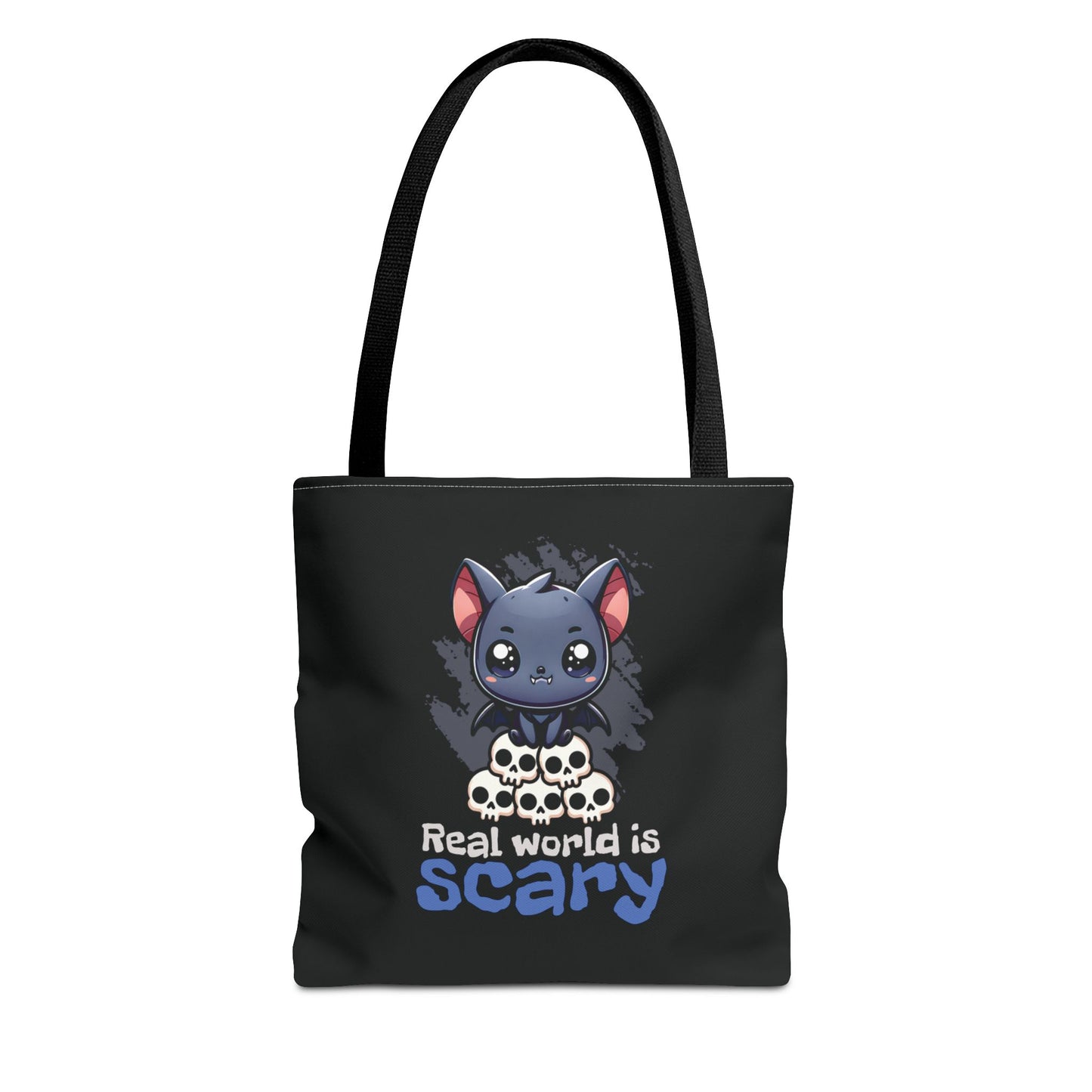 Real World Is Scary Tote Bag
