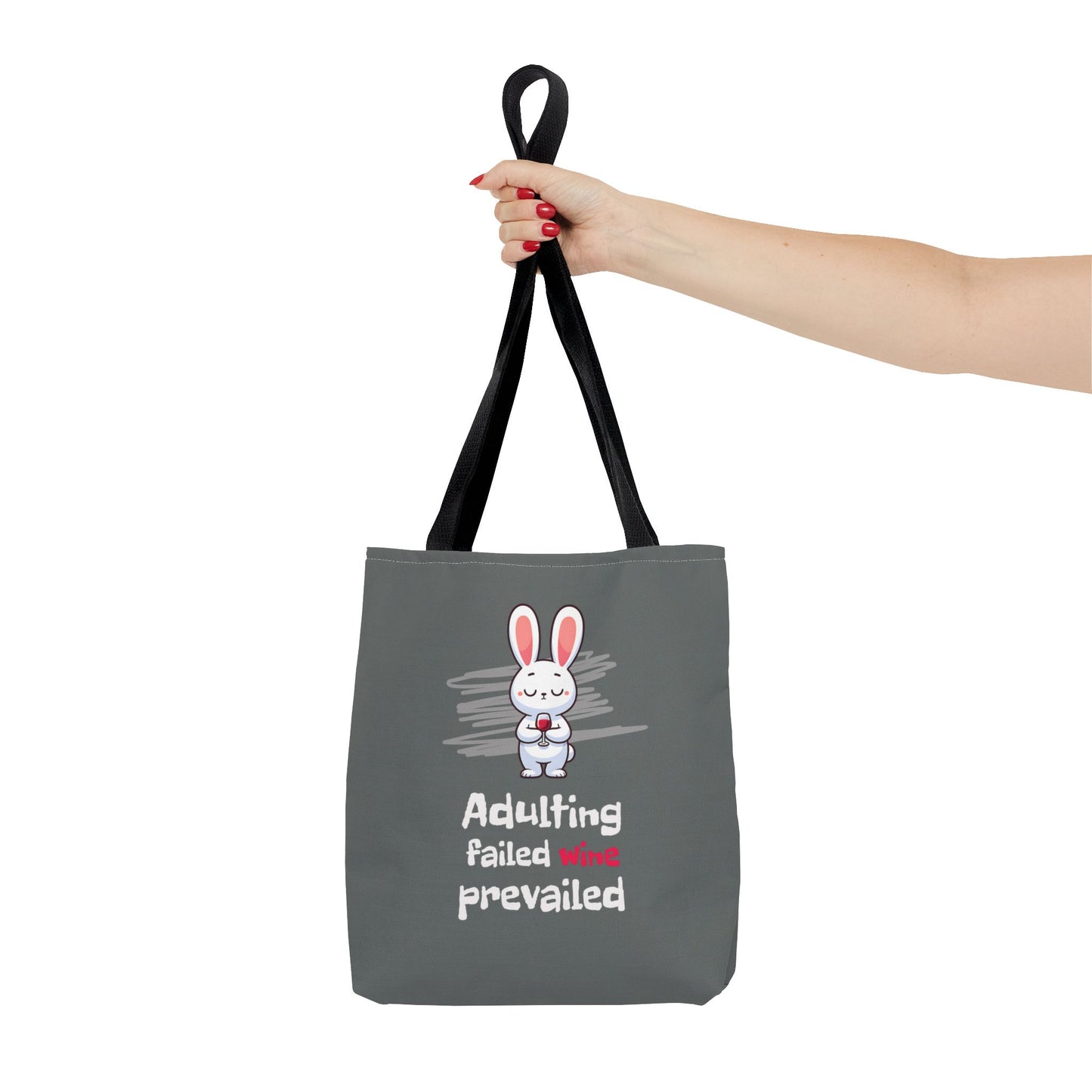 Wine Prevailed Tote Bag