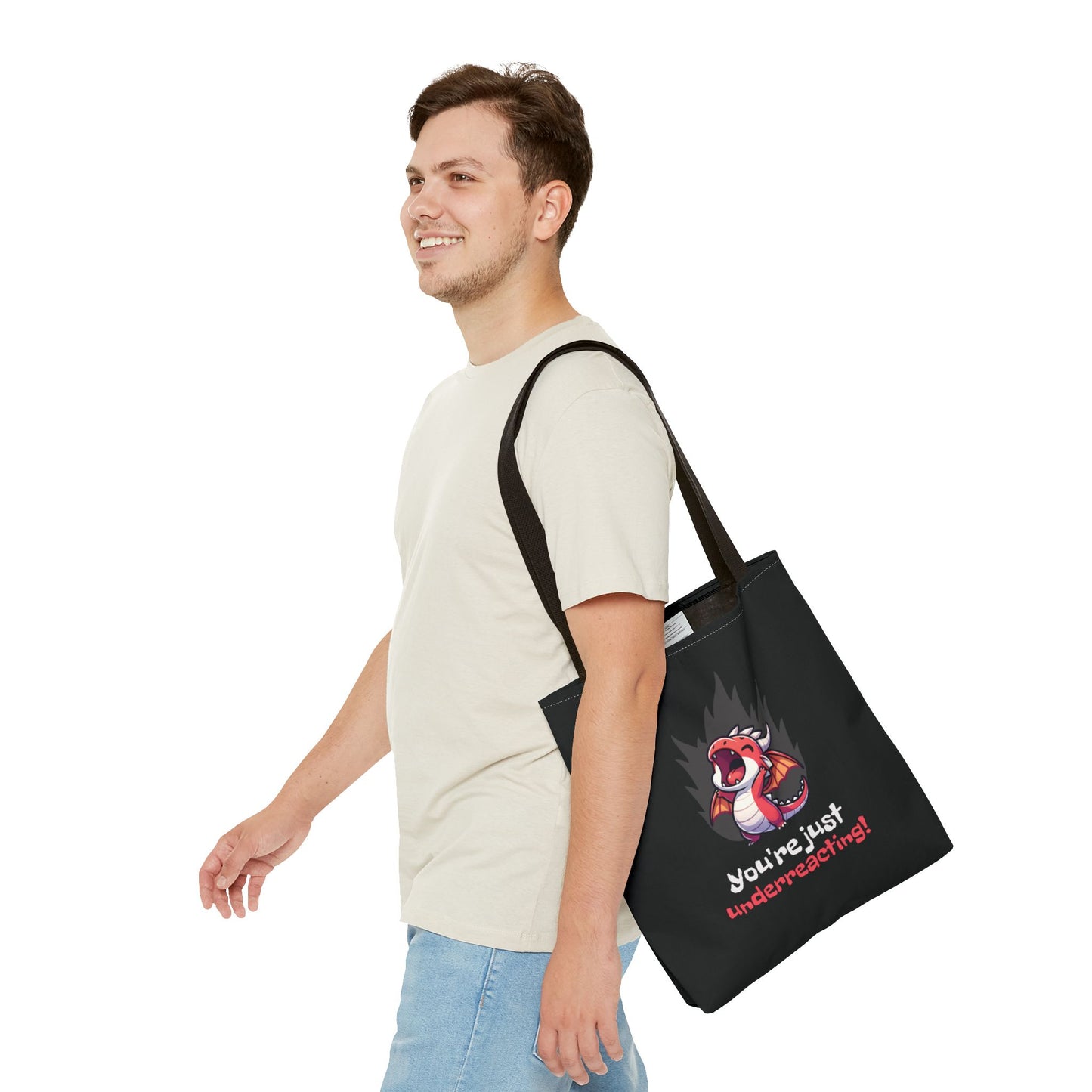 Overreacting Dragon Tote Bag