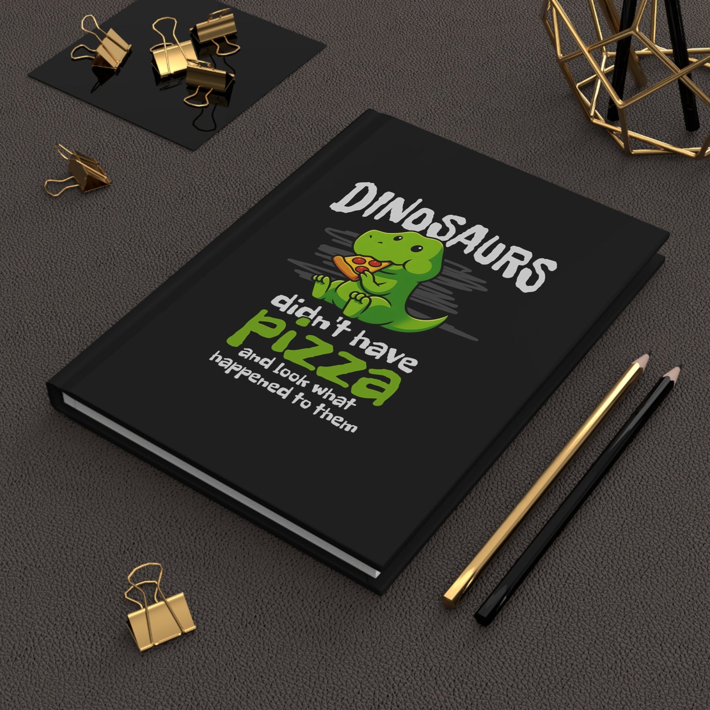 Pizza-Loving Dinosaur Journal