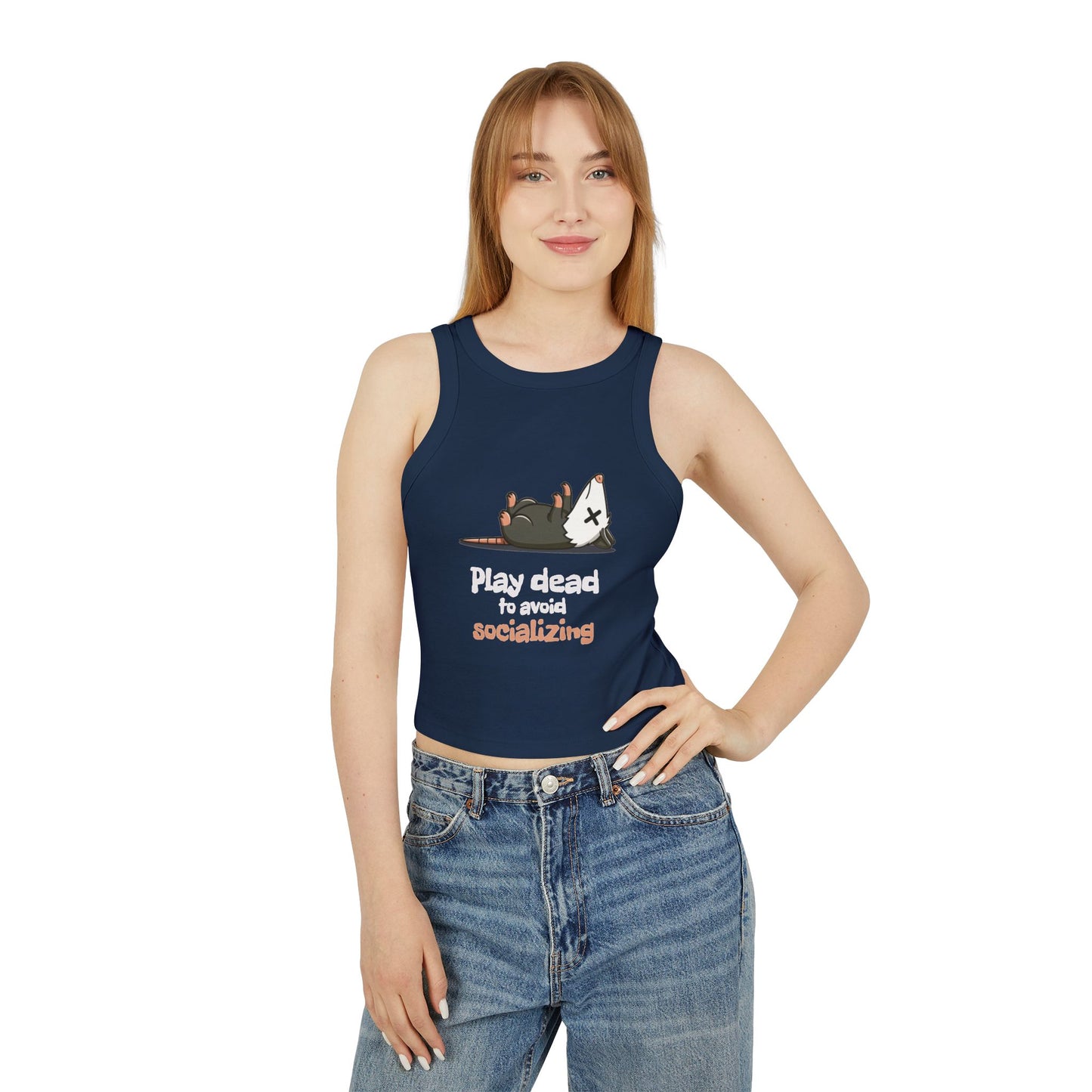 Anti-Social Opossum Tank Top