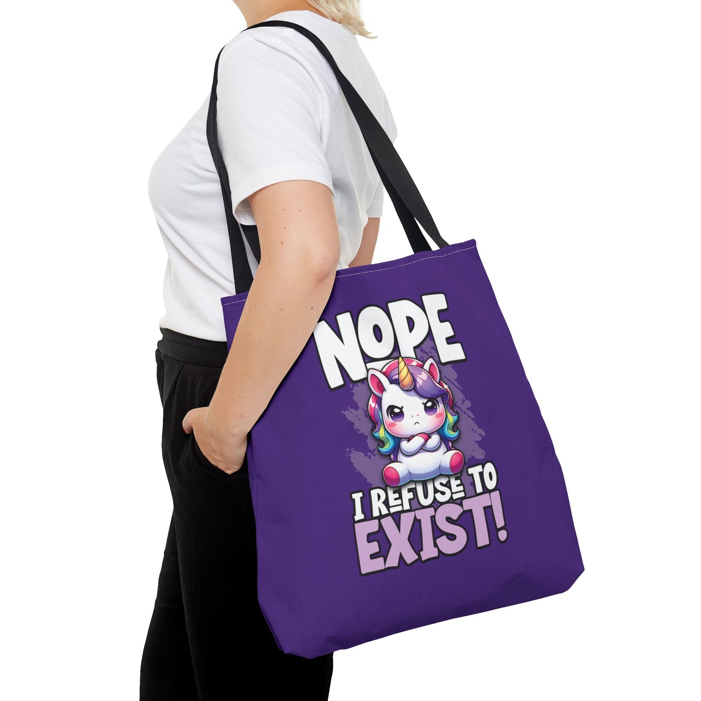 Sulky Unicorn Tote Bag