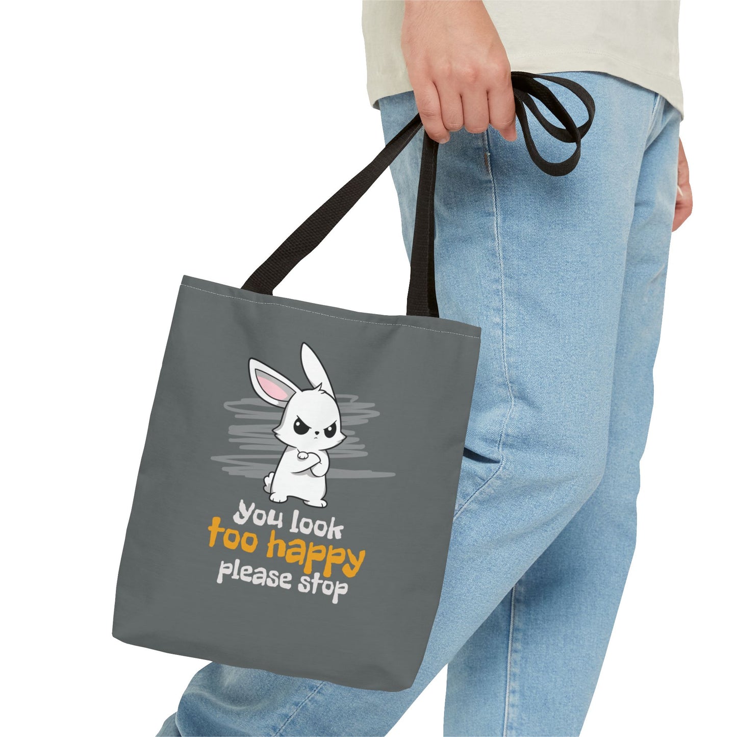 Grumpy Bunny Tote Bag