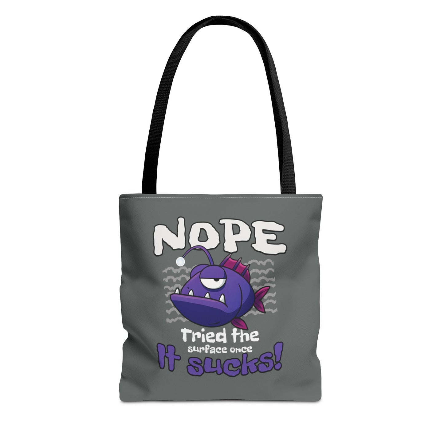 Anti-Social Anglerfish Tote Bag