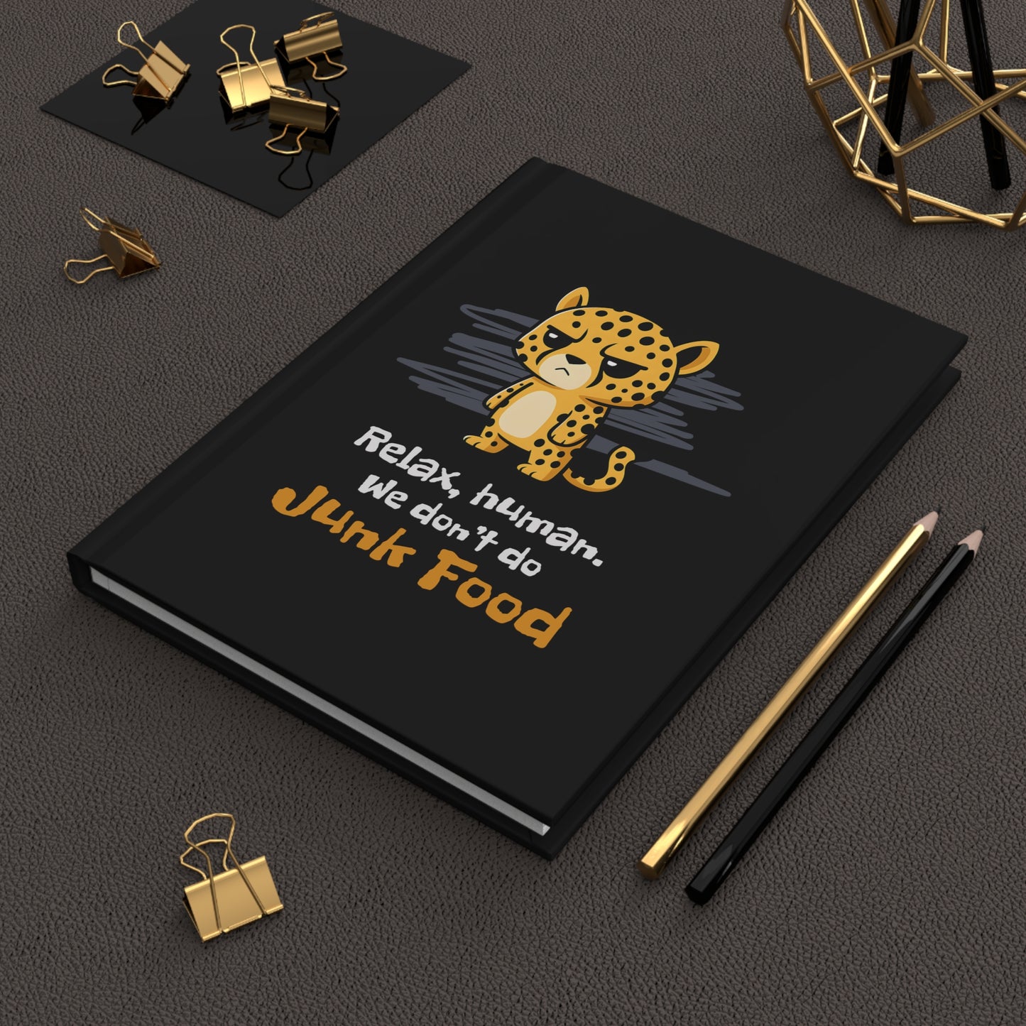 Junk Food Cheetah Journal