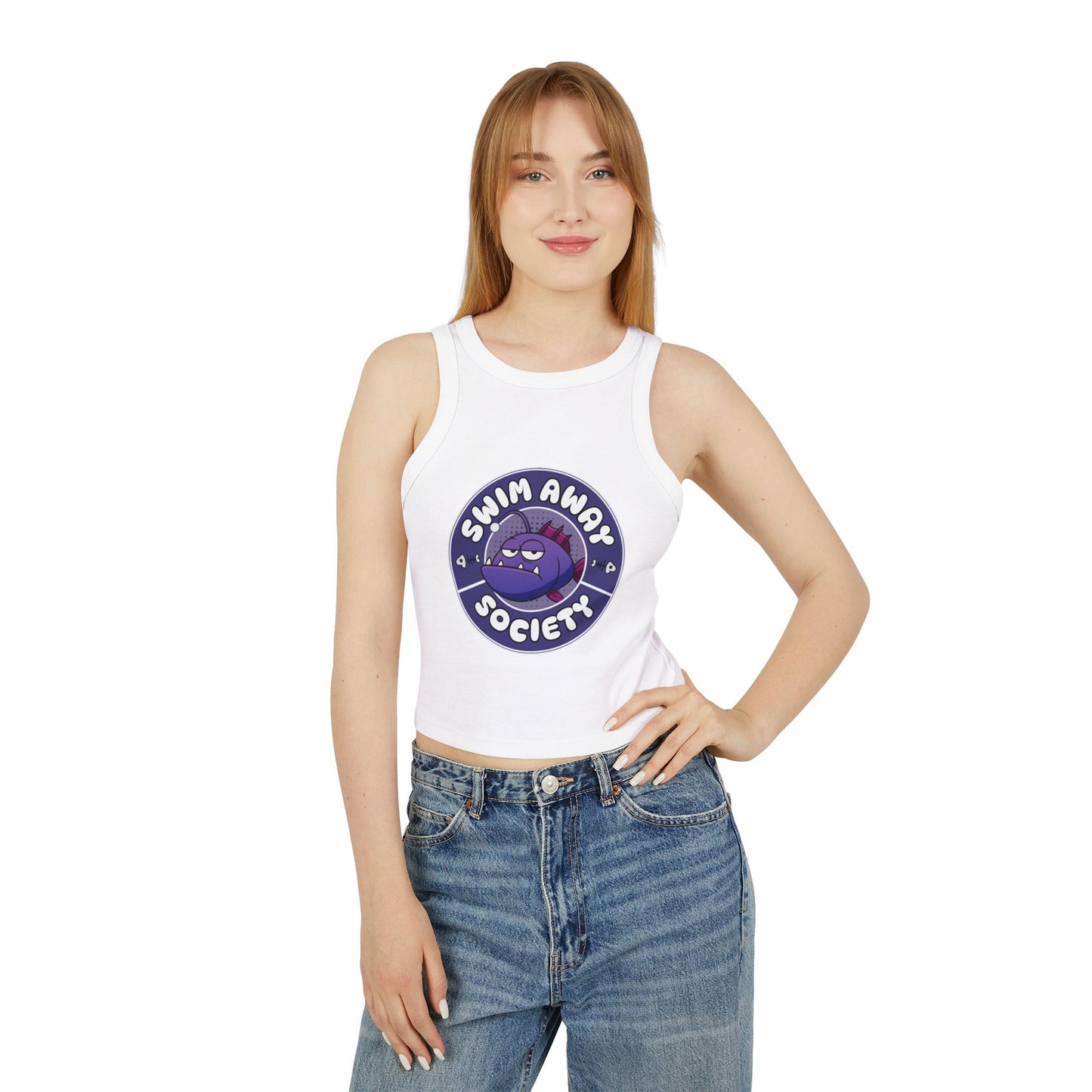 Swim Away Society Tank Top