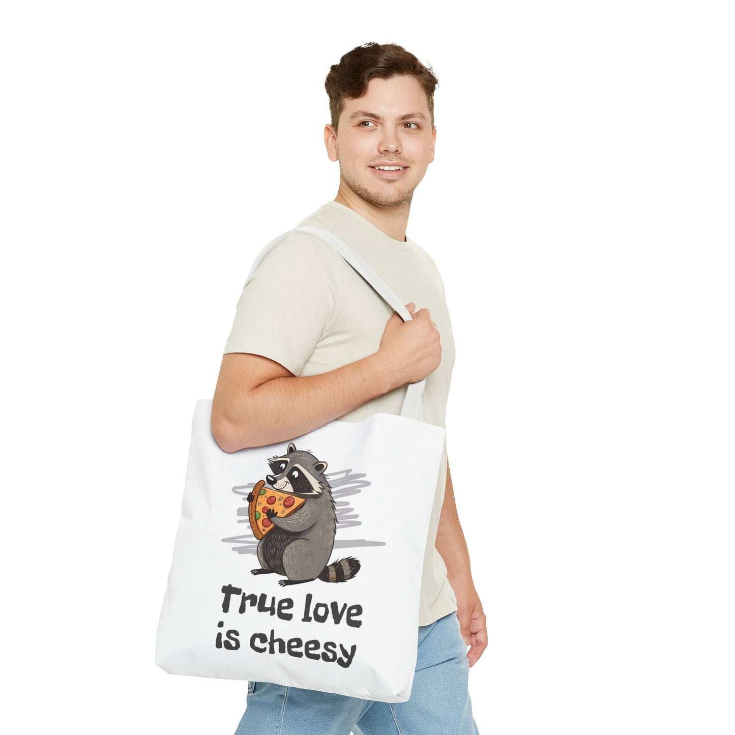 True Love is Cheesy Tote Bag
