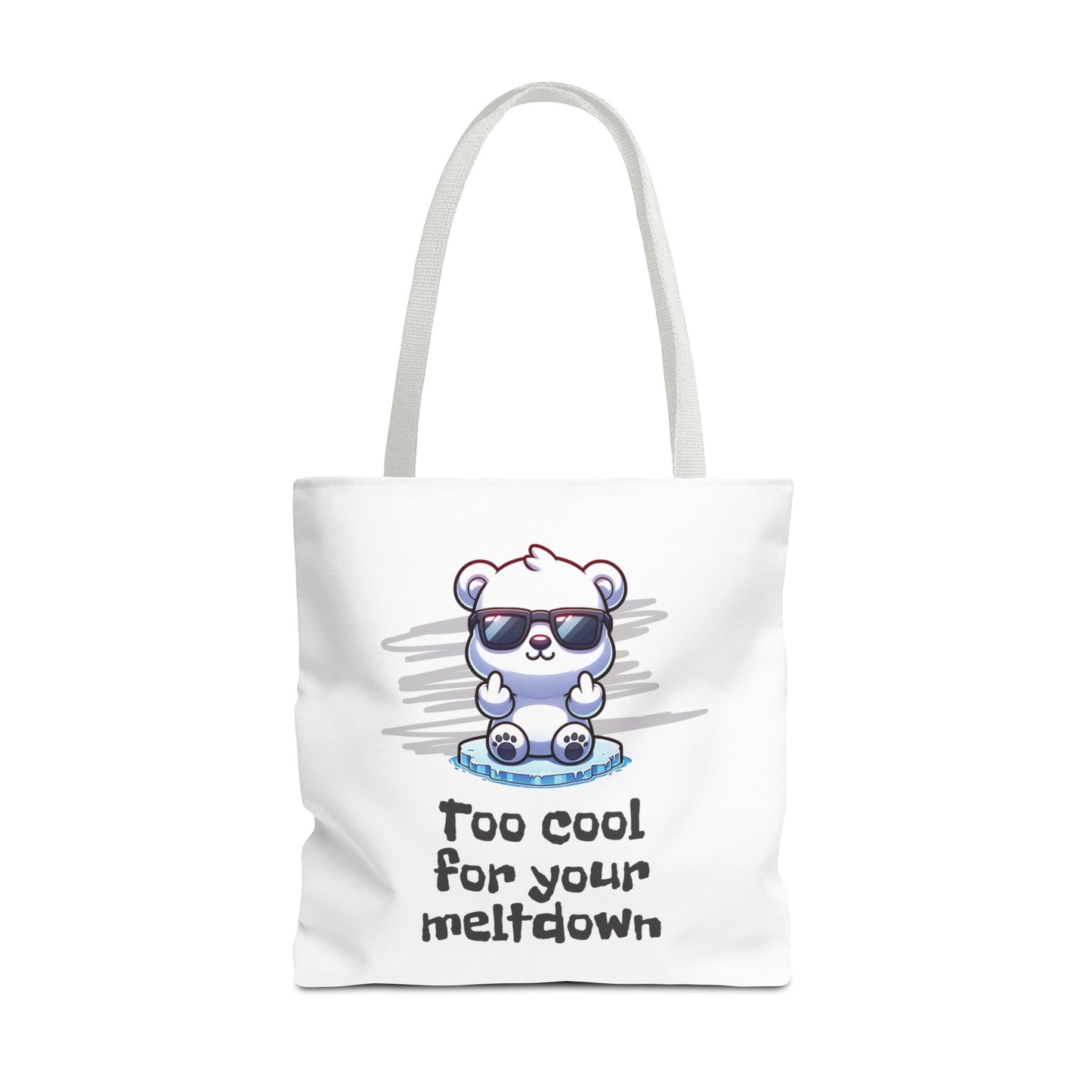 Sassy Polar Bear Tote Bag