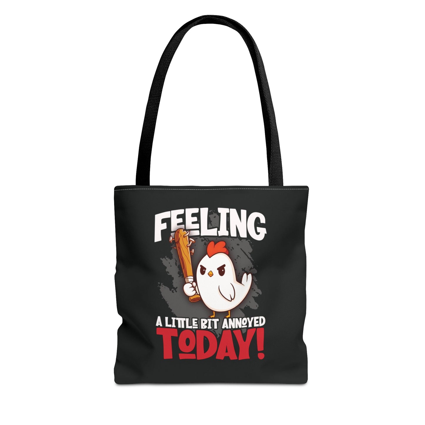 Annoyed Chicken Tote Bag
