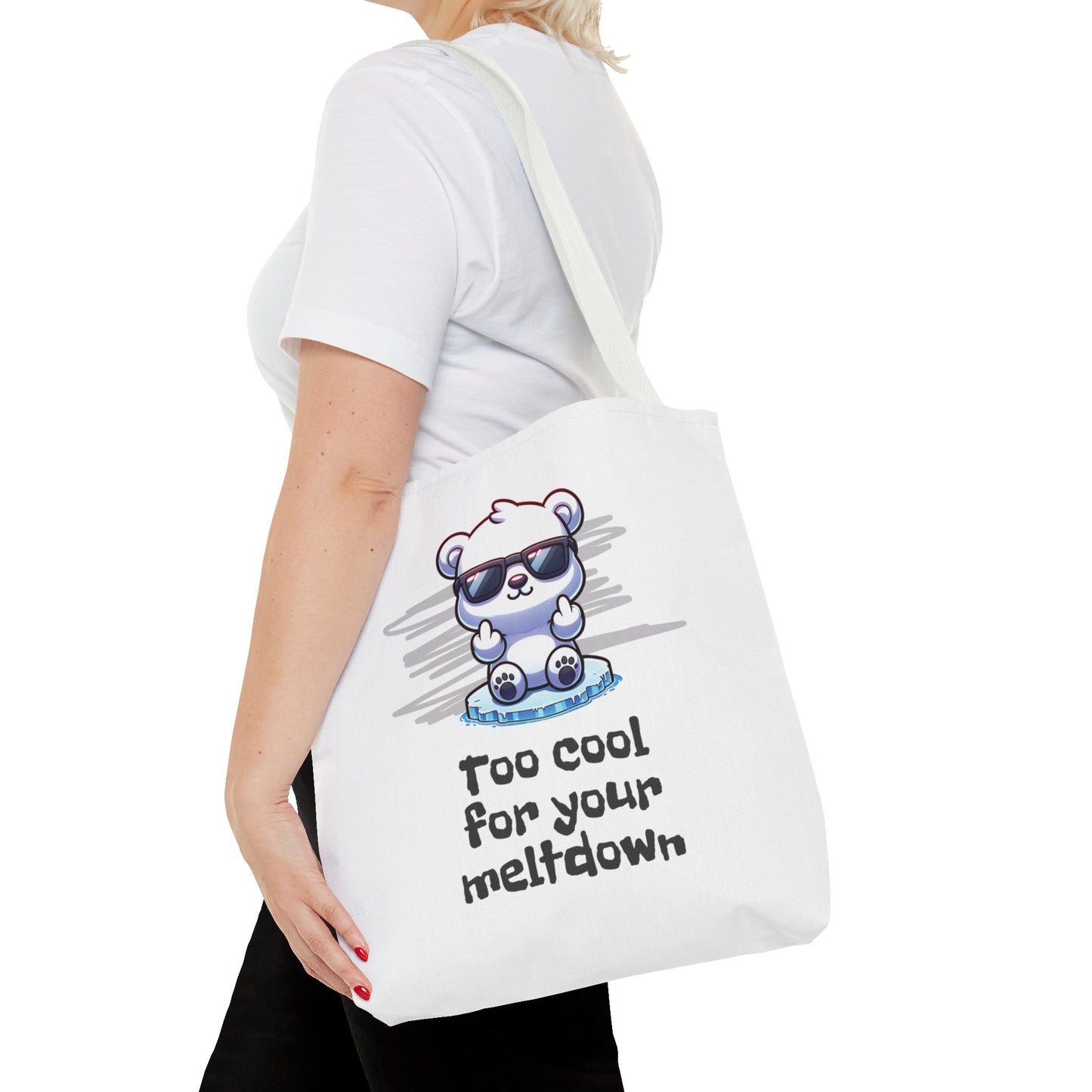 Sassy Polar Bear Tote Bag