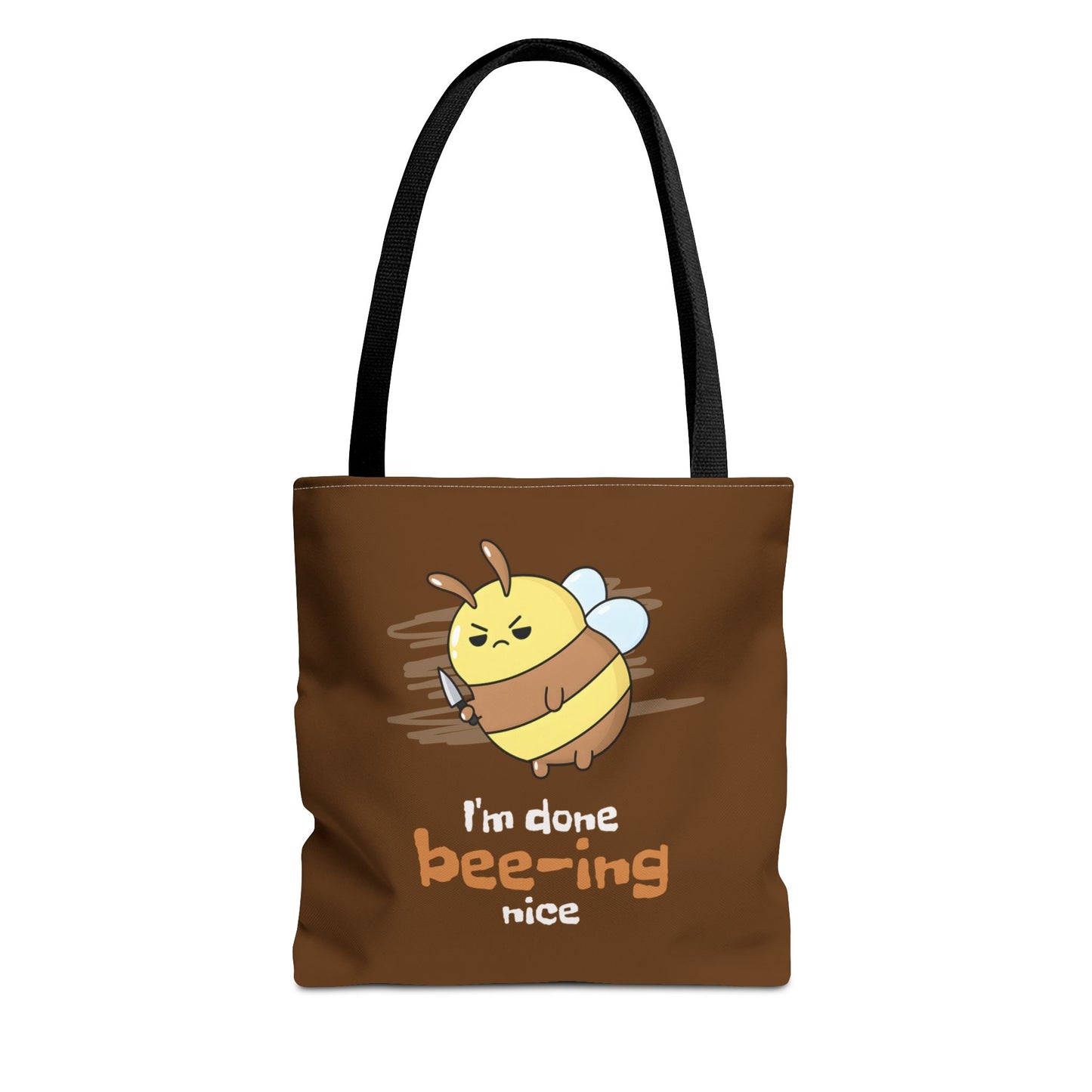 Fed Up Bee Tote Bag