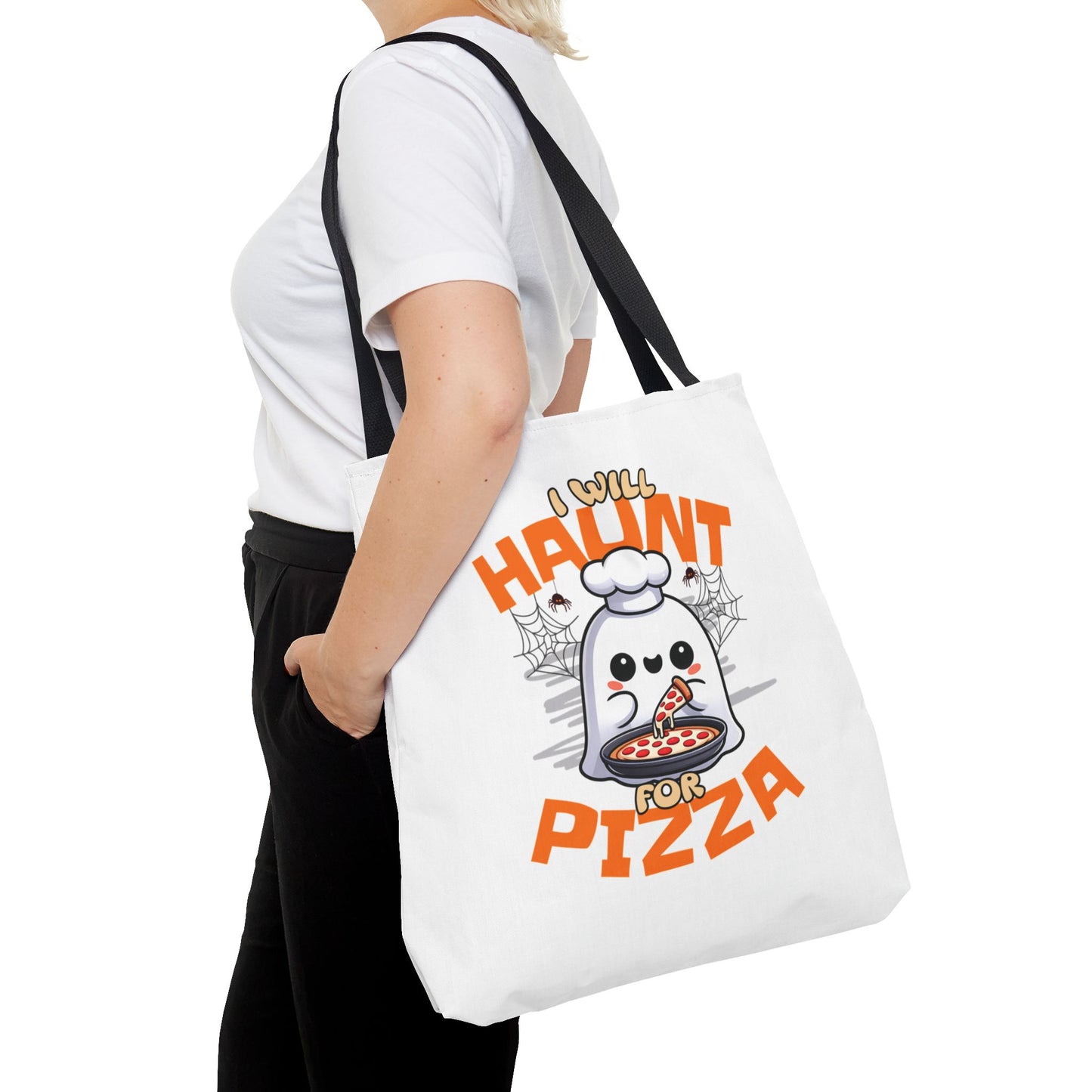 Haunt for Pizza Tote Bag