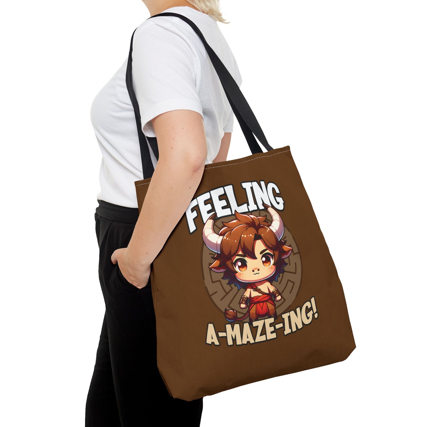 A-Maze-Ing Minotaur Tote Bag