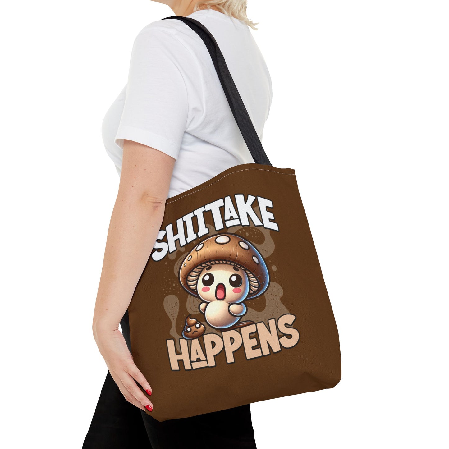 Shiitake Happens Tote Bag