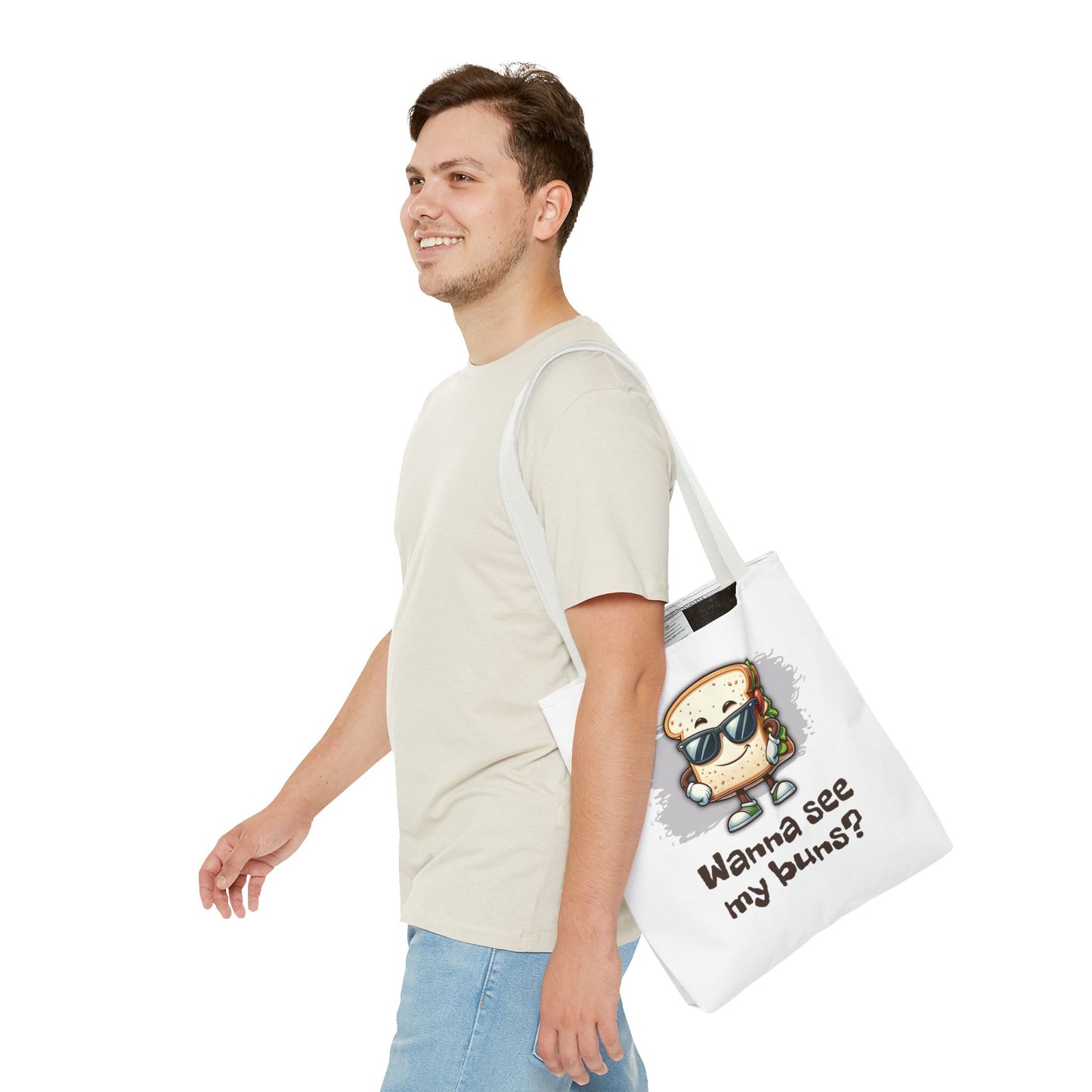 Flirting Sandwich Tote Bag