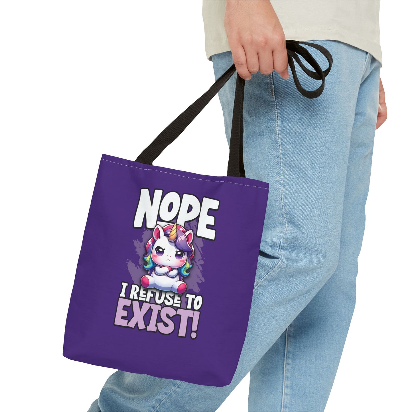 Sulky Unicorn Tote Bag