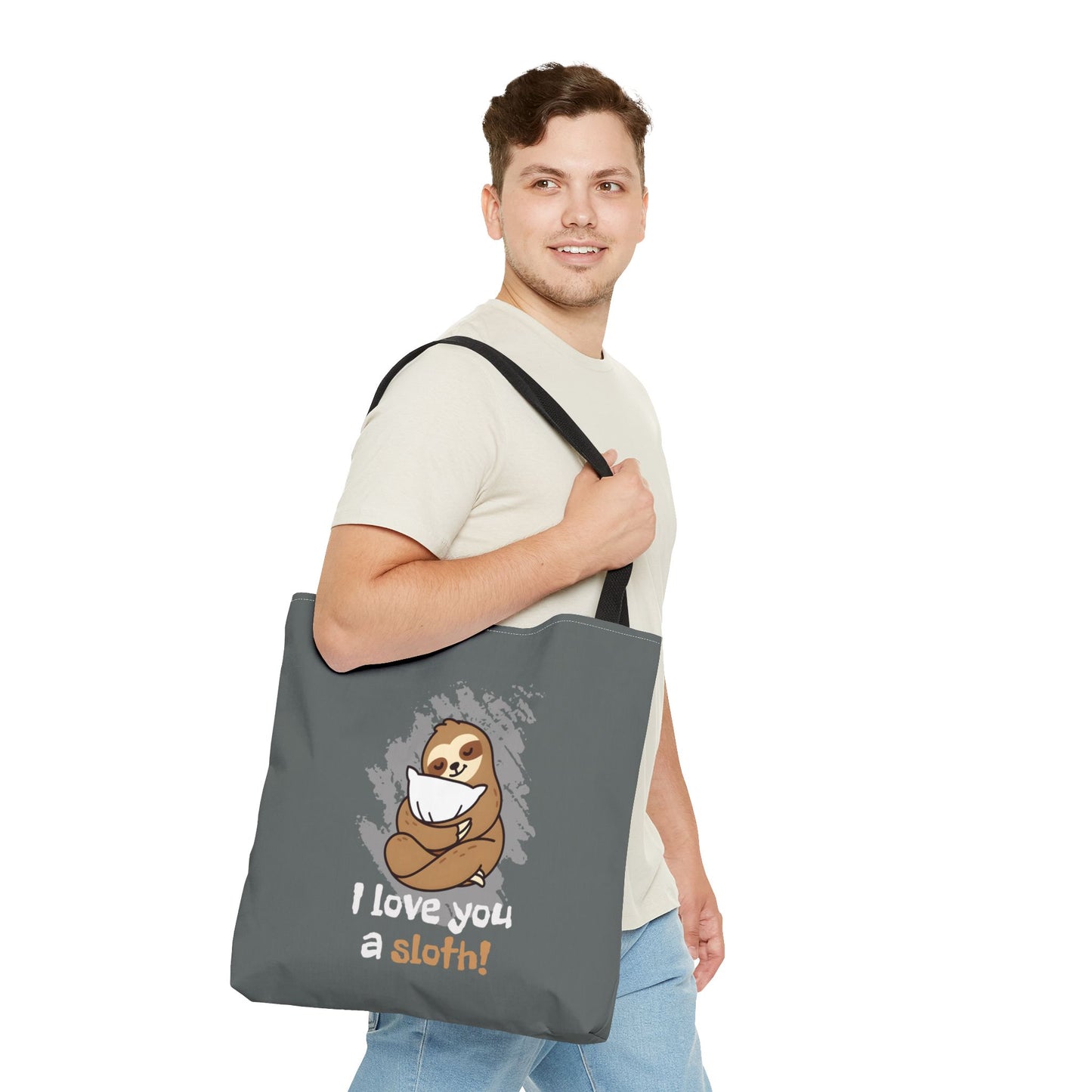 Love You A Sloth Tote Bag