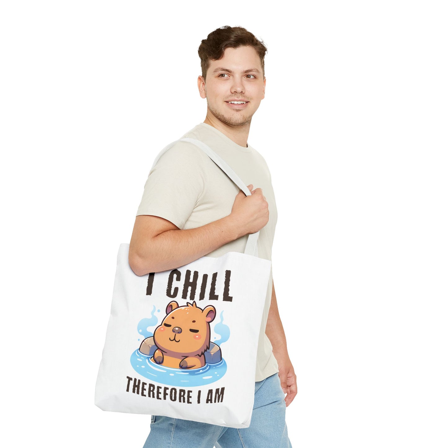 Chill Capybara Tote Bag