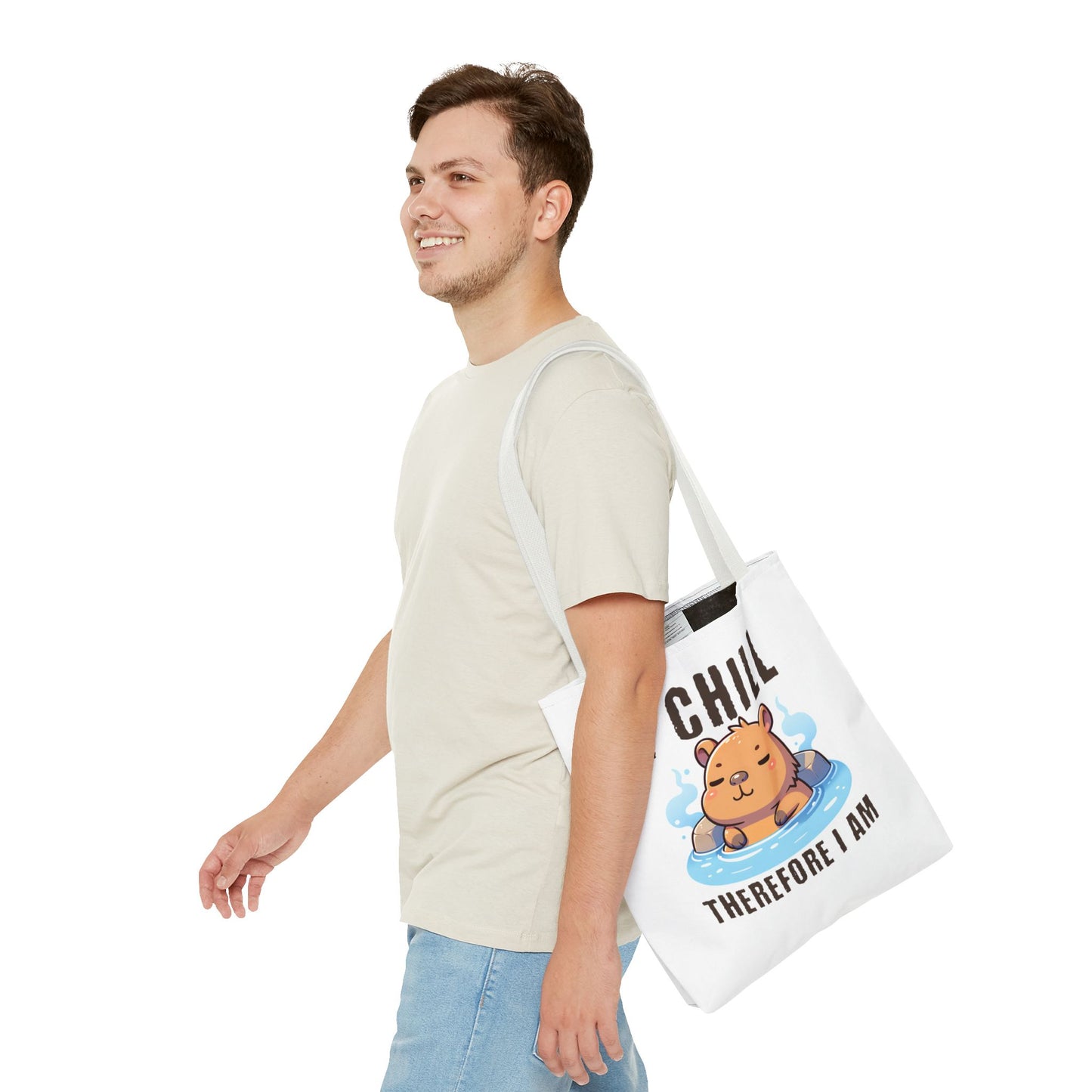 Chill Capybara Tote Bag
