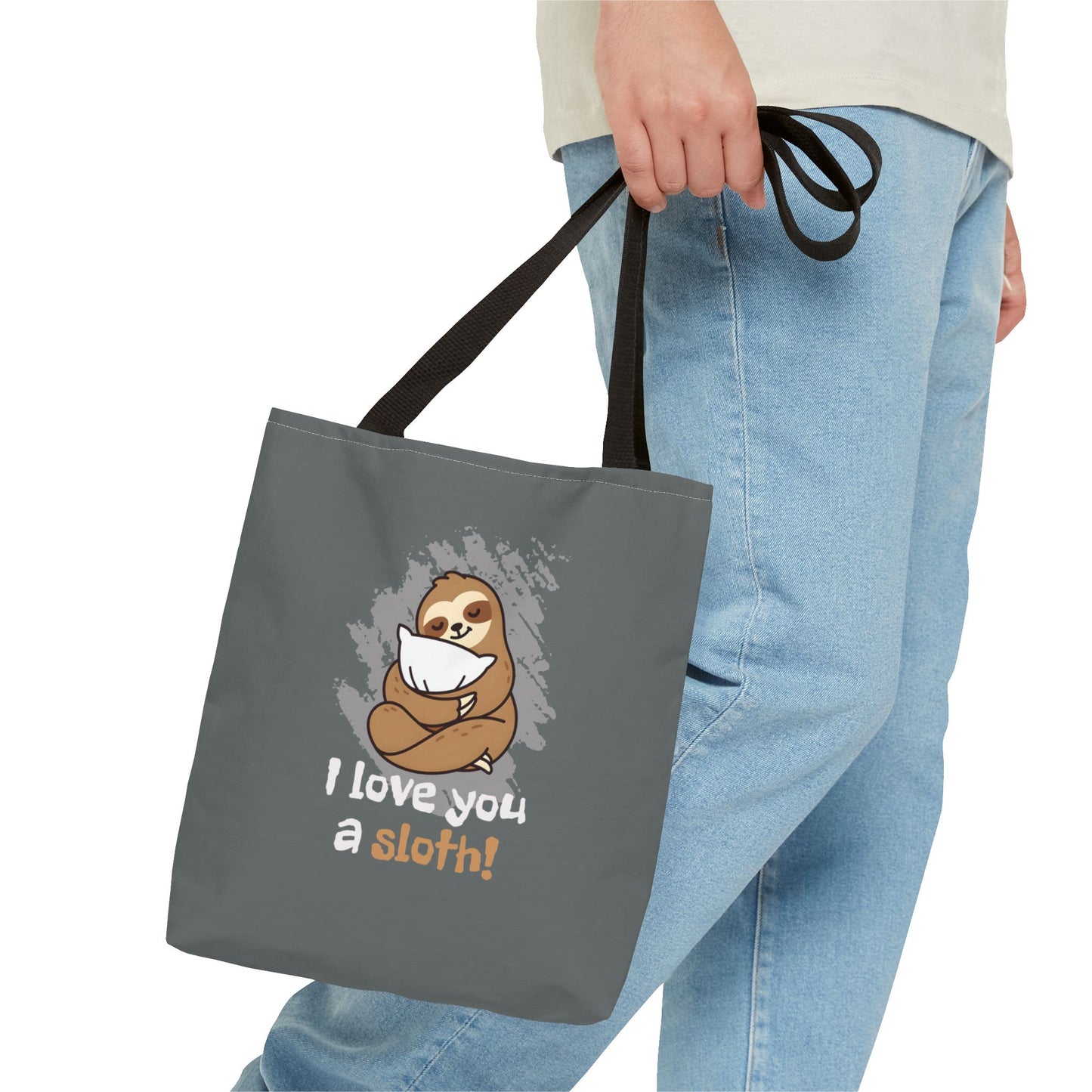 Love You A Sloth Tote Bag