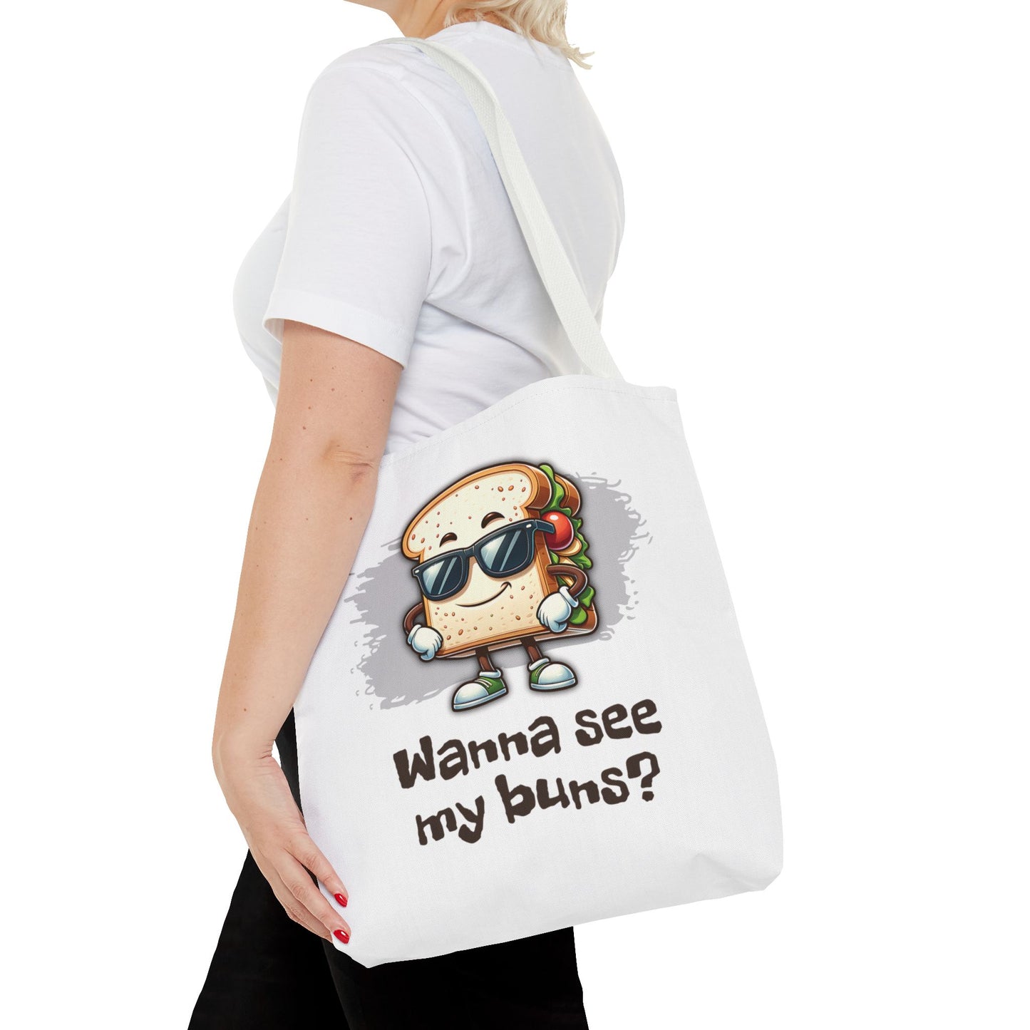 Flirting Sandwich Tote Bag