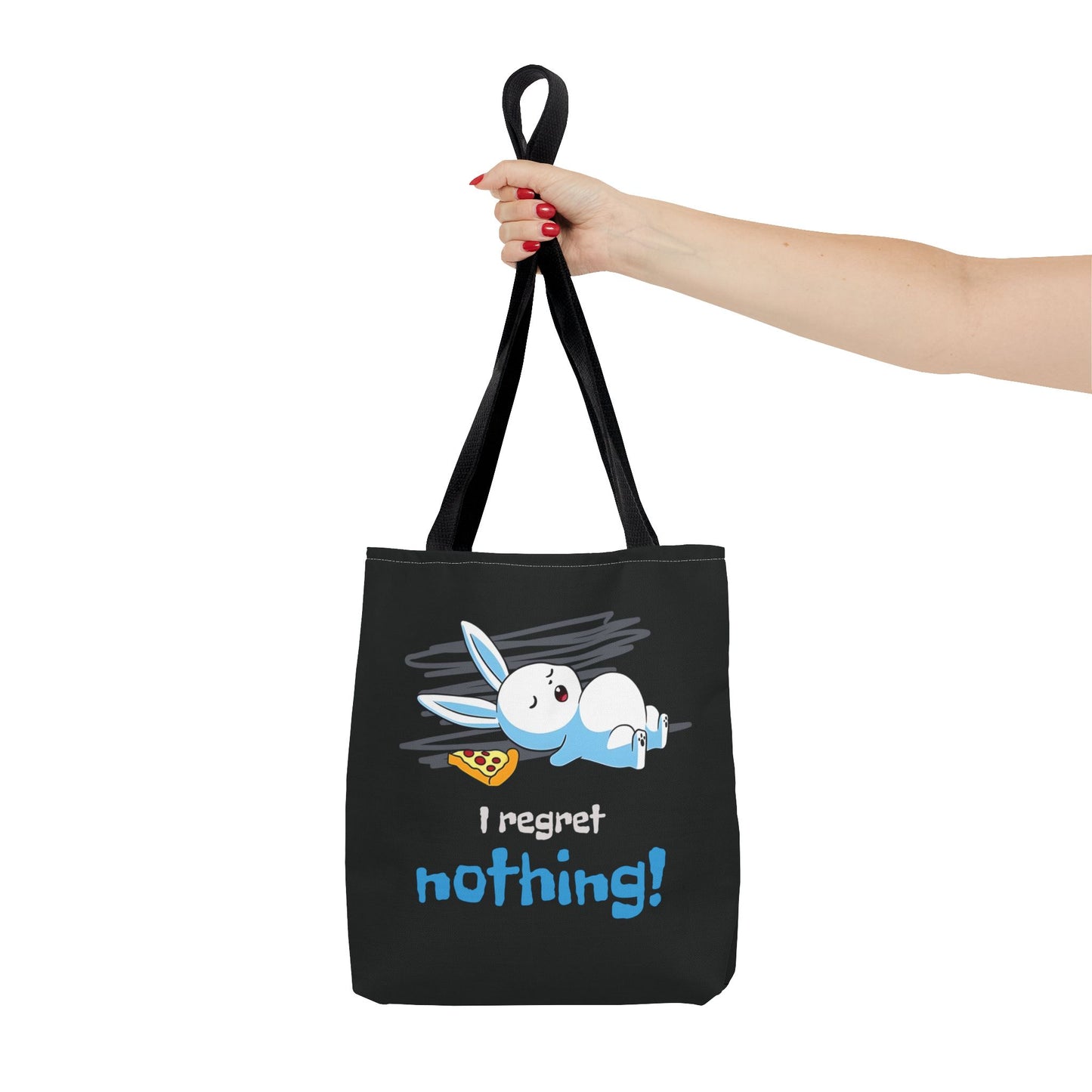 No Regrets Bunny Tote Bag