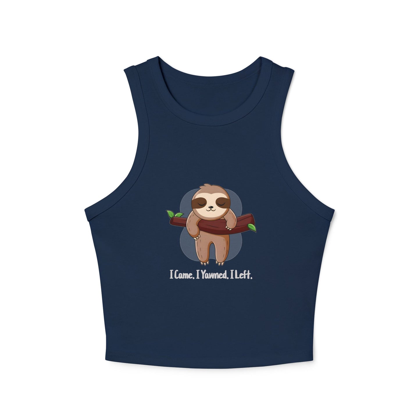 Yawn & Done Sloth Tank Top