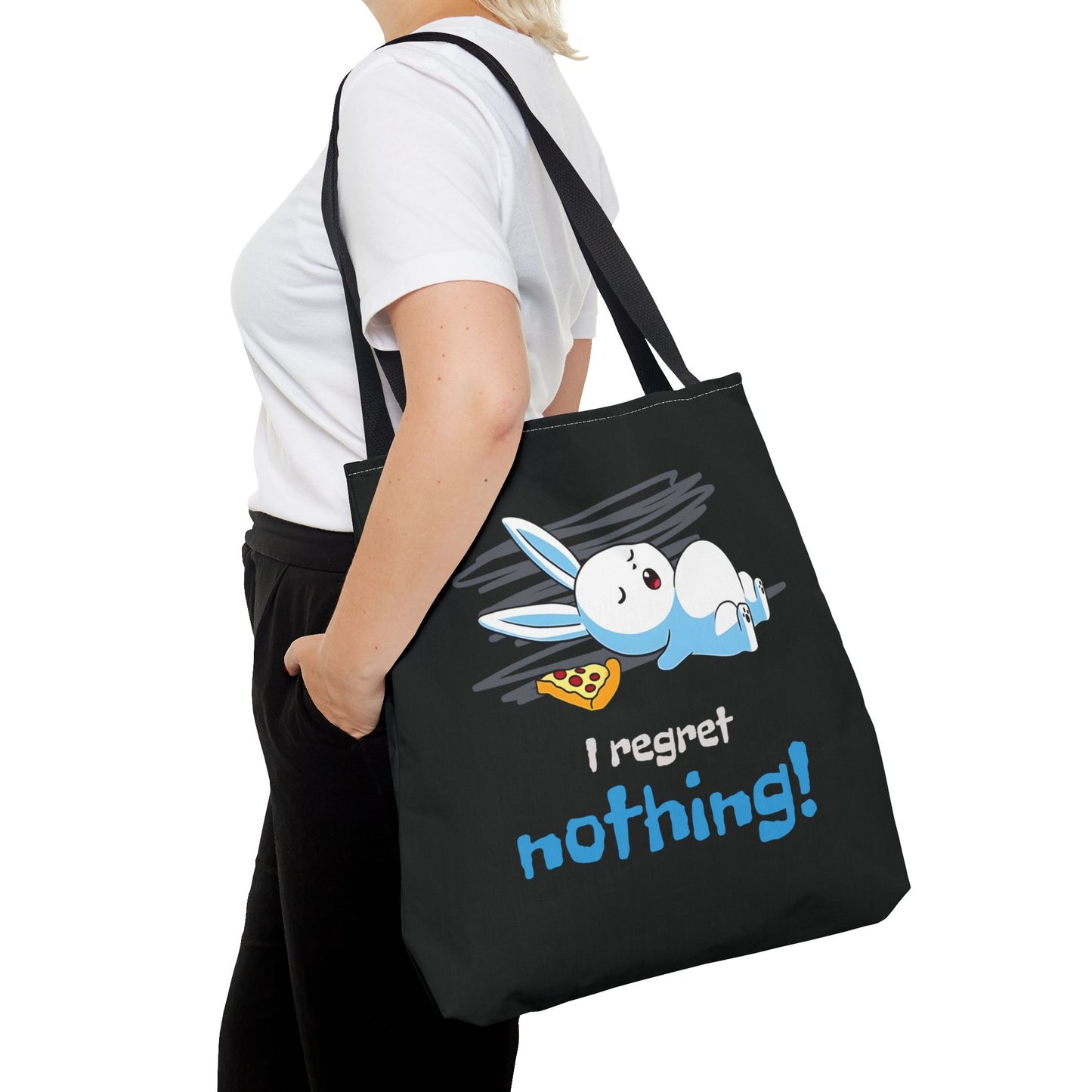 No Regrets Bunny Tote Bag