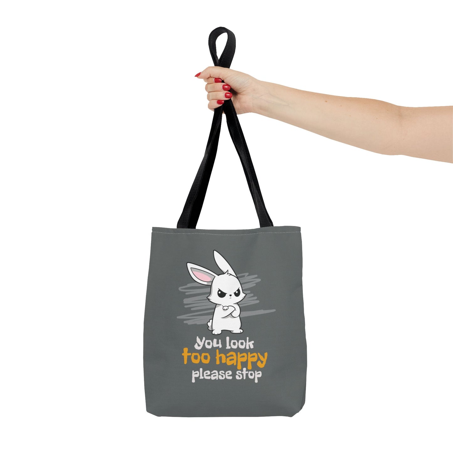 Grumpy Bunny Tote Bag
