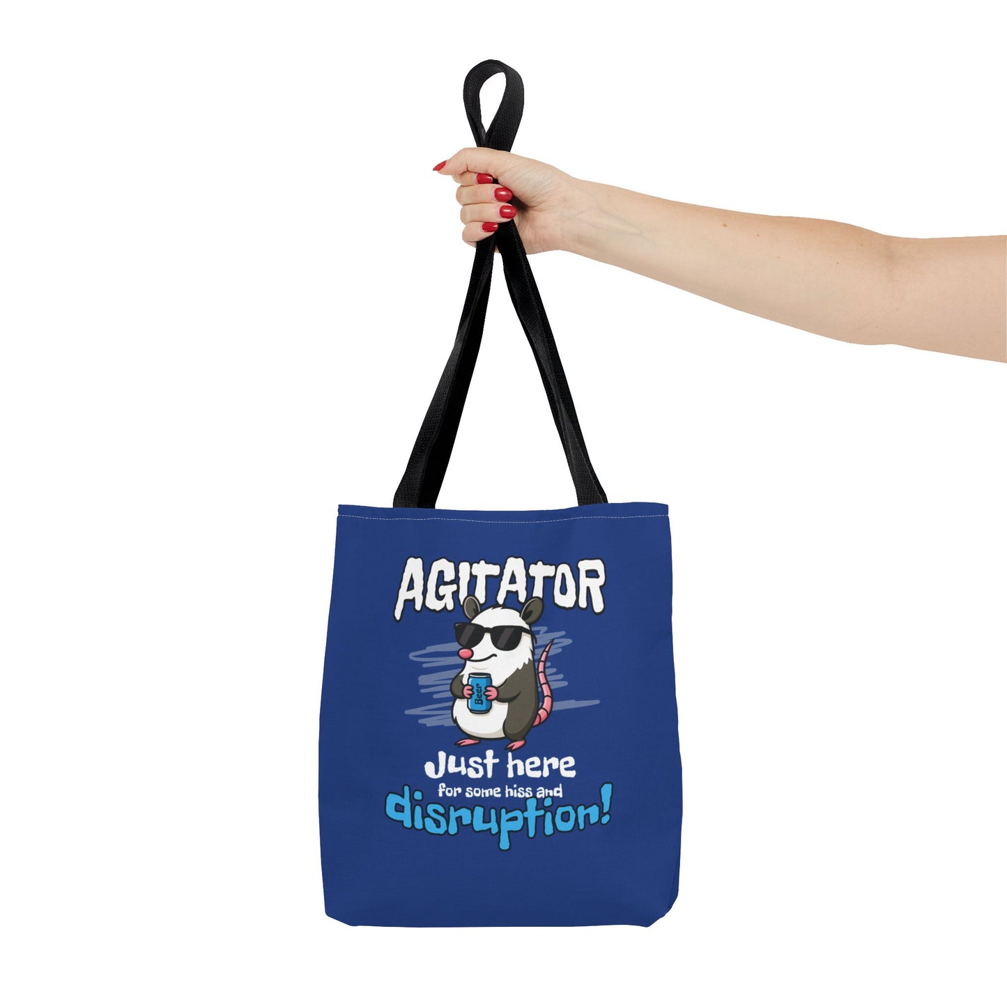 Troublemaker Opossum Tote Bag