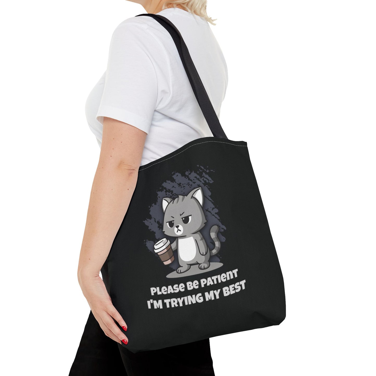Trying My Best Tote Bag