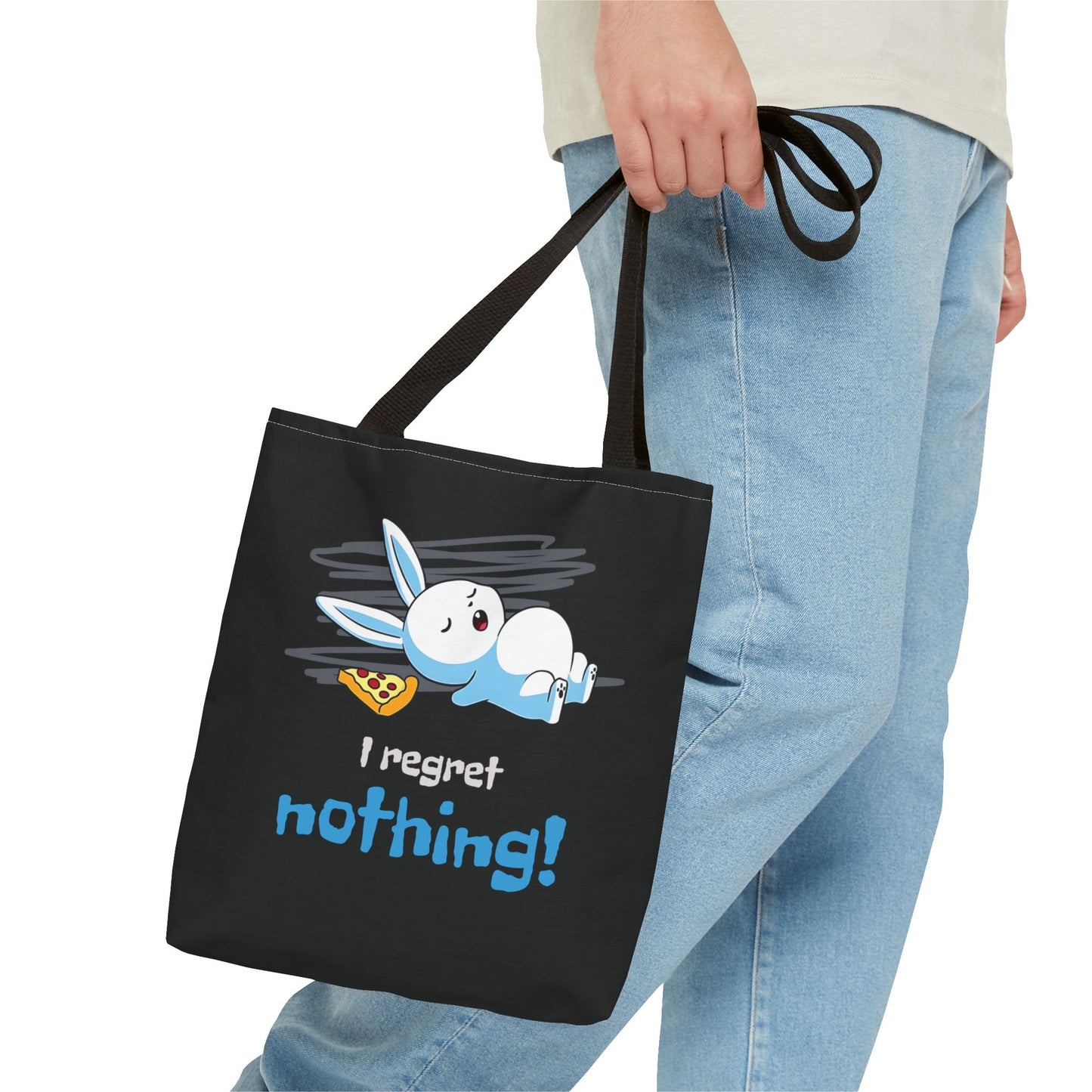 No Regrets Bunny Tote Bag