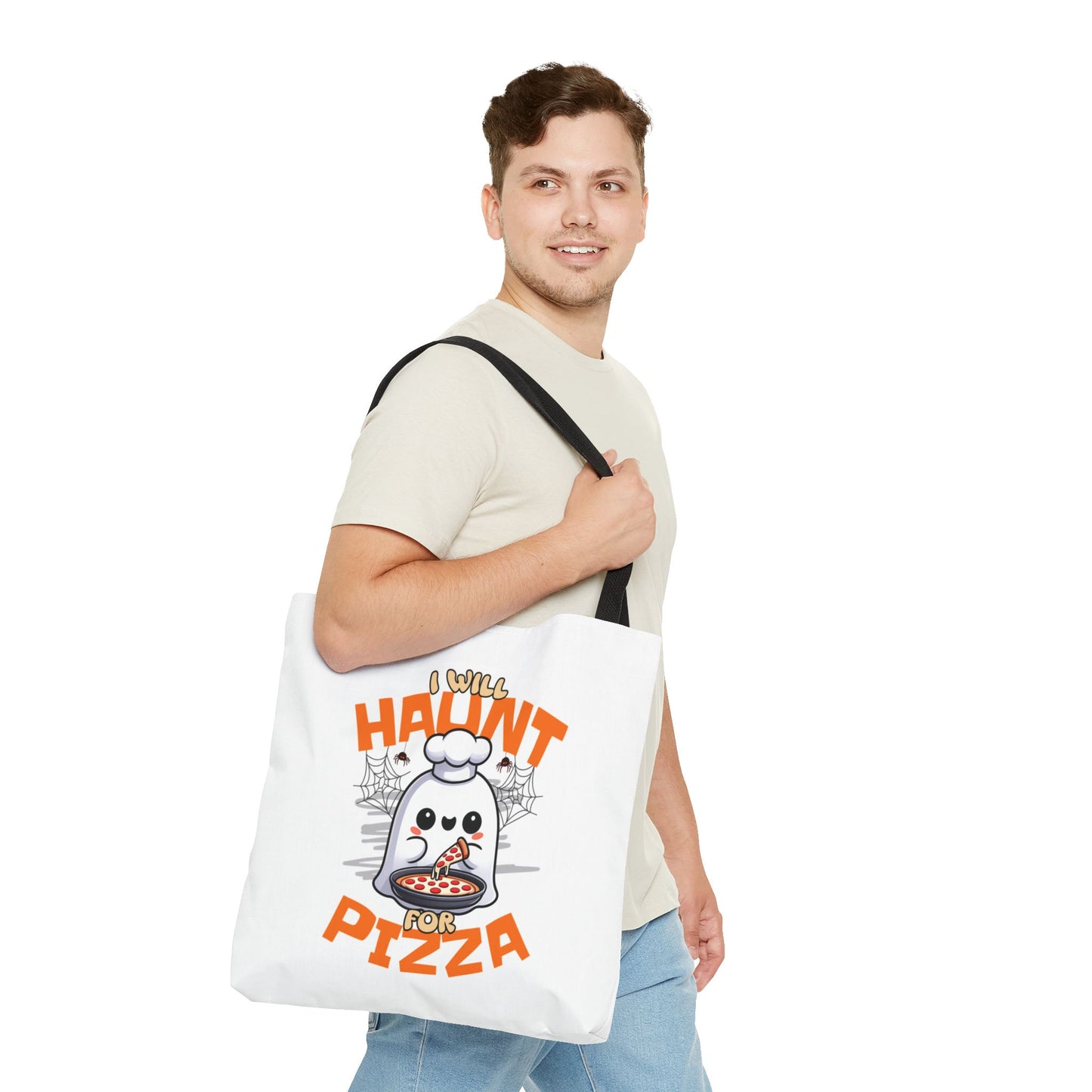 Haunt for Pizza Tote Bag