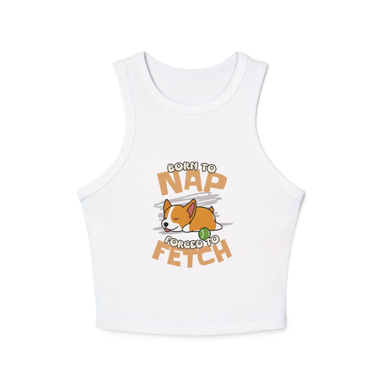 Born to Nap Corgi Tank Top
